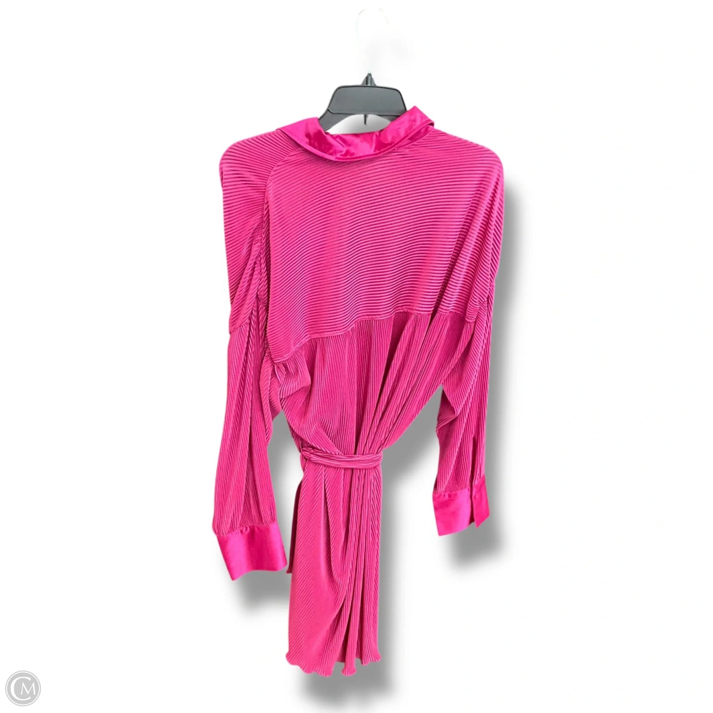 Blouse Long Sleeve By 12th Tribe In Pink, Size: M
