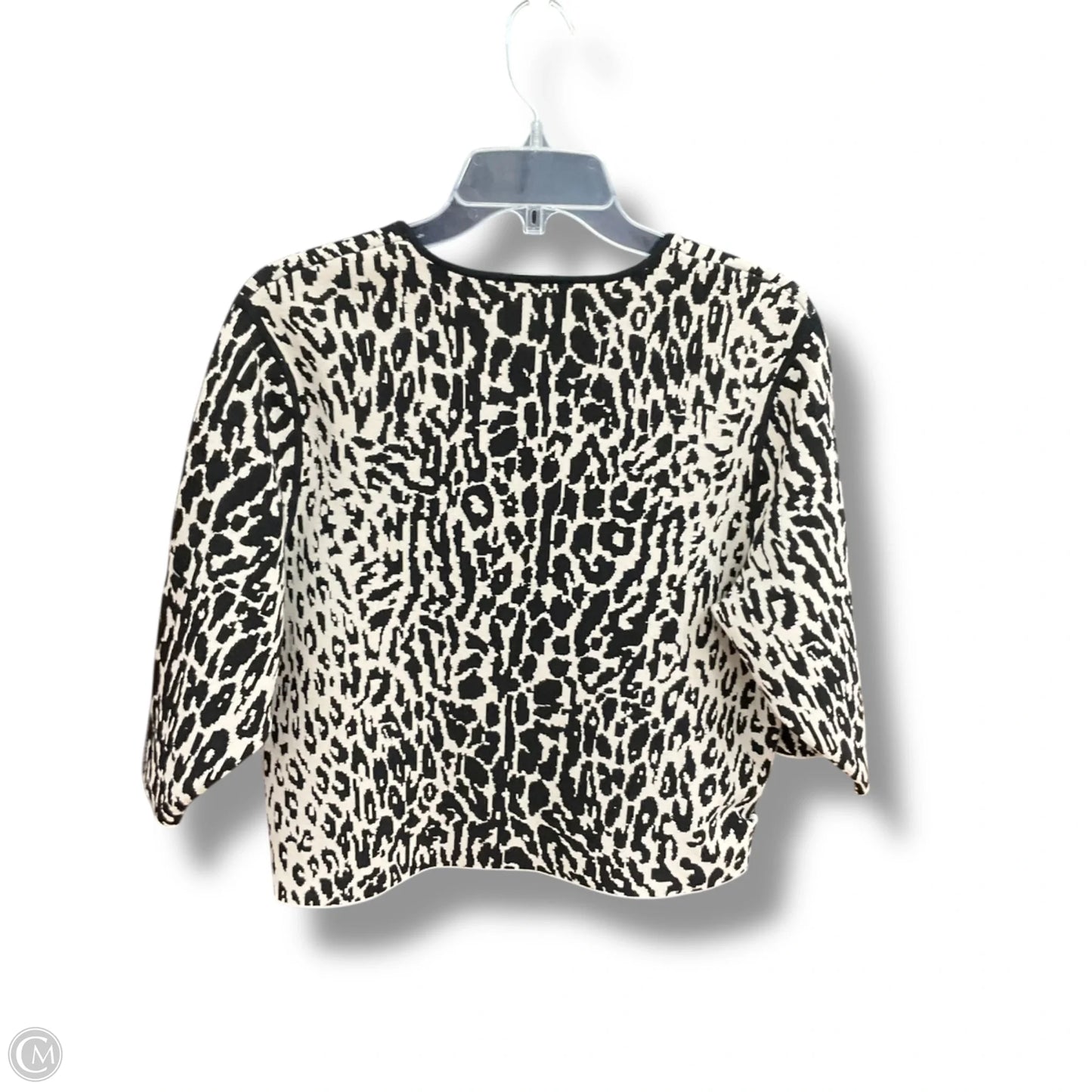 Top Long Sleeve By Ann Taylor In Animal Print, Size: S
