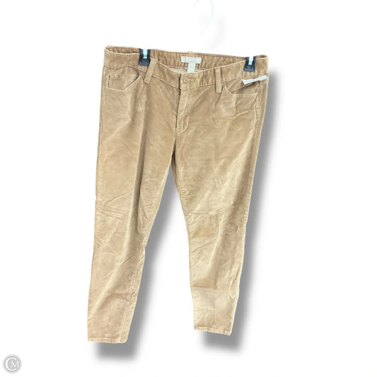 Pants Corduroy By Banana Republic In Tan, Size: 8