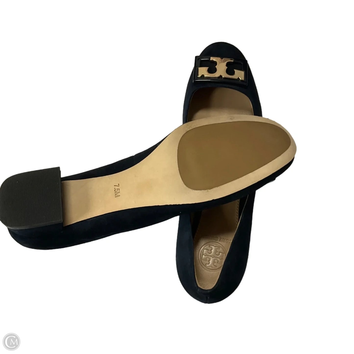 Shoes Designer By Tory Burch In Navy, Size: 7.5