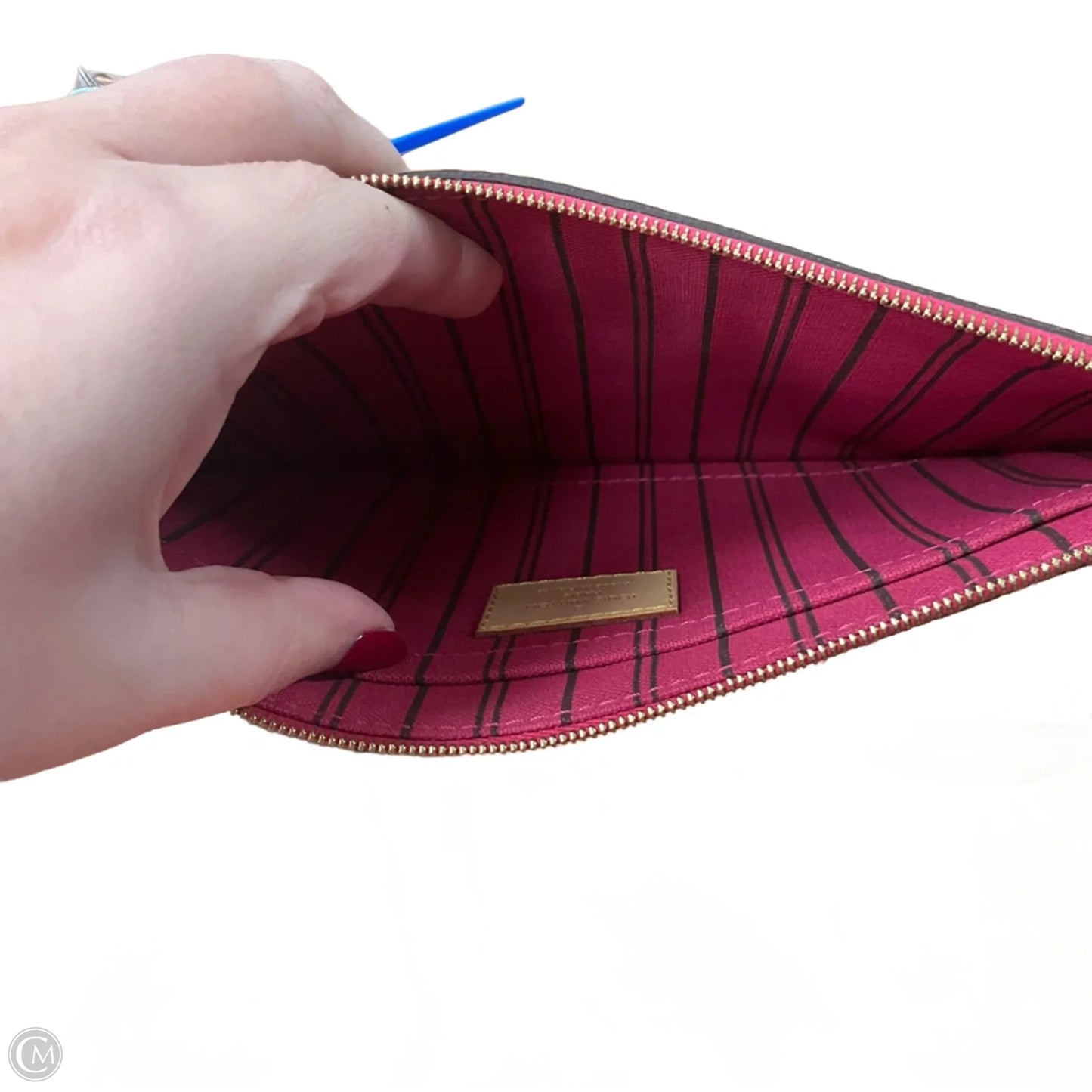 Wristlet Luxury Designer By Louis Vuitton, Size: Medium