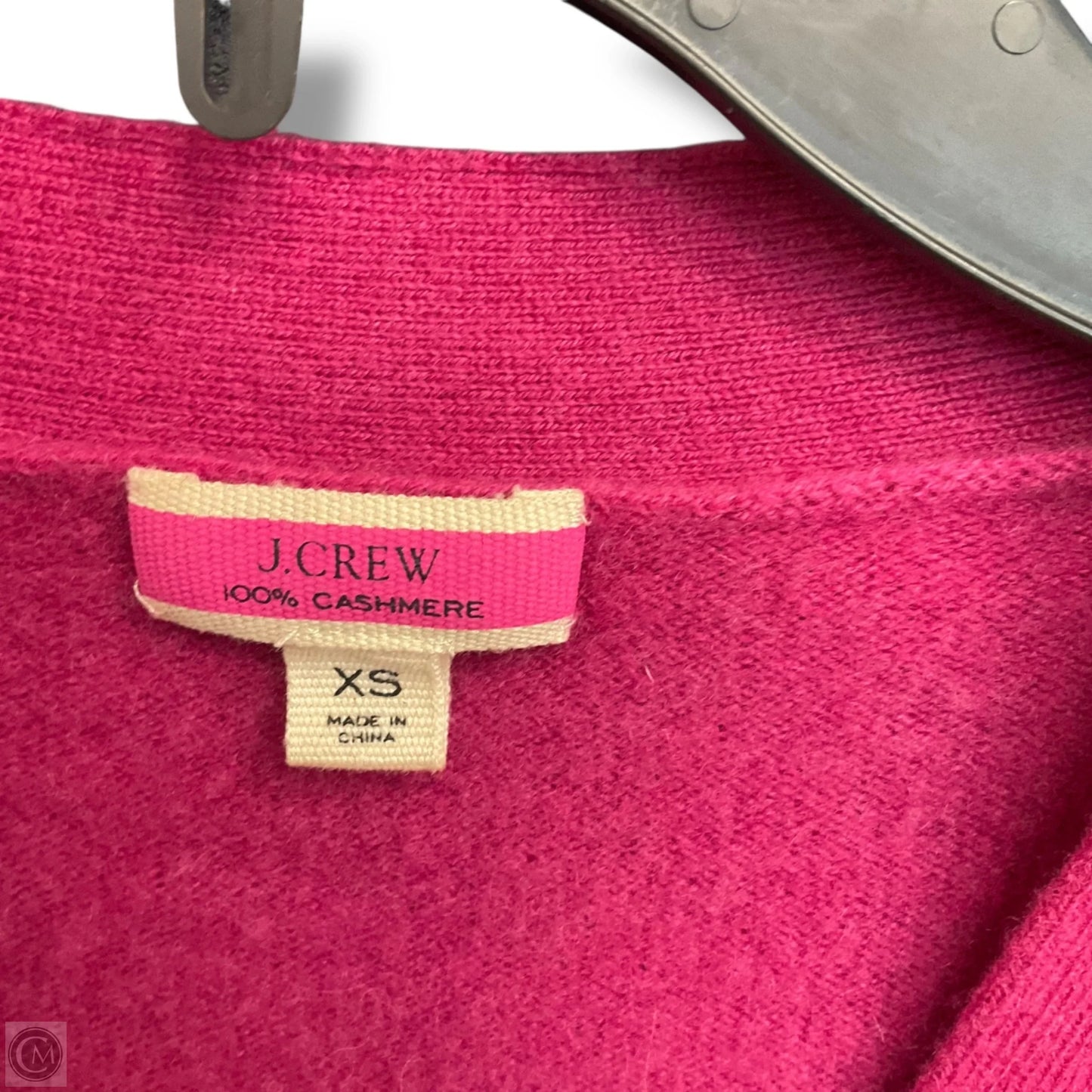 Sweater Cardigan Cashmere By J. Crew In Pink, Size: Xs