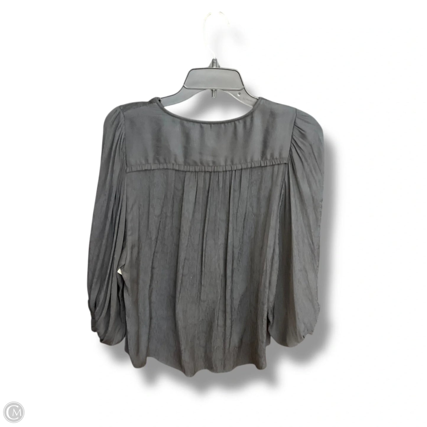 Blouse Long Sleeve By Anthropologie In Blue, Size: S