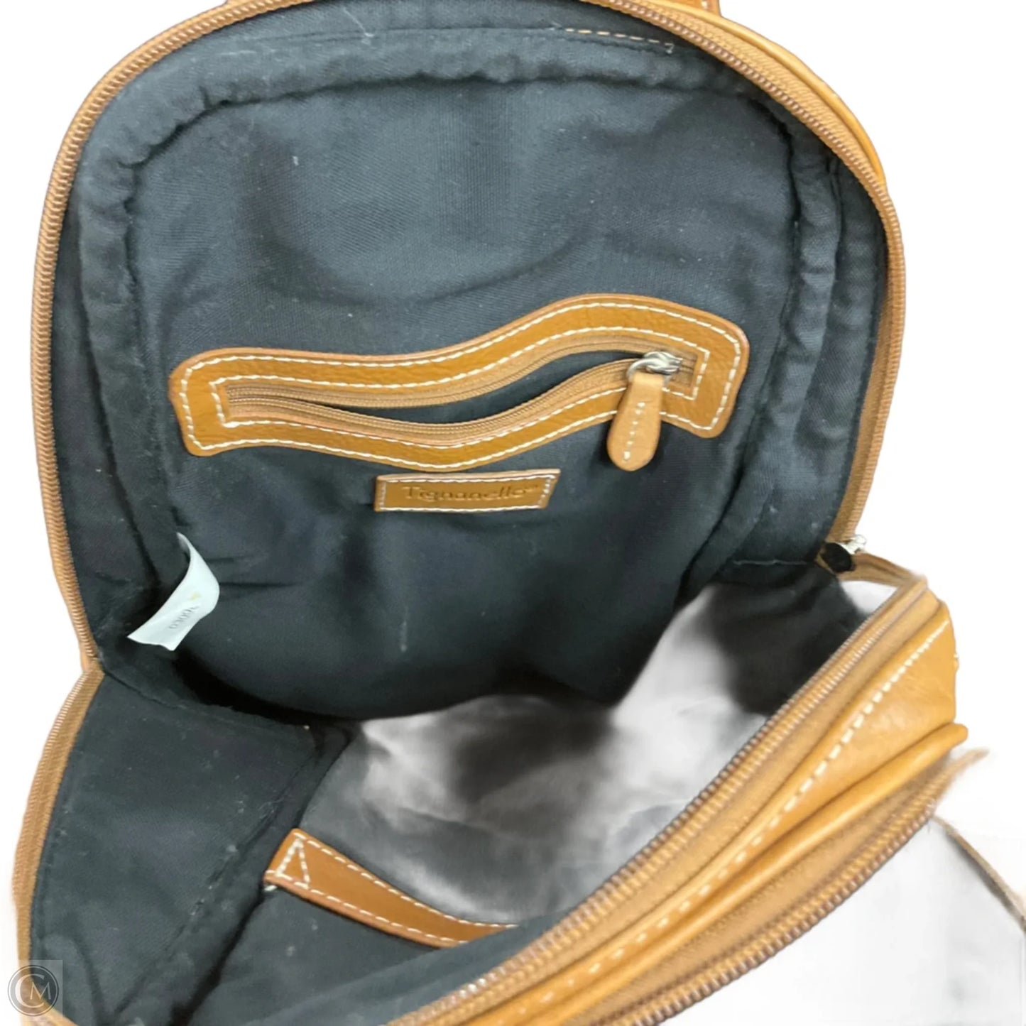Backpack Leather By Tignanello Purses, Size: Small