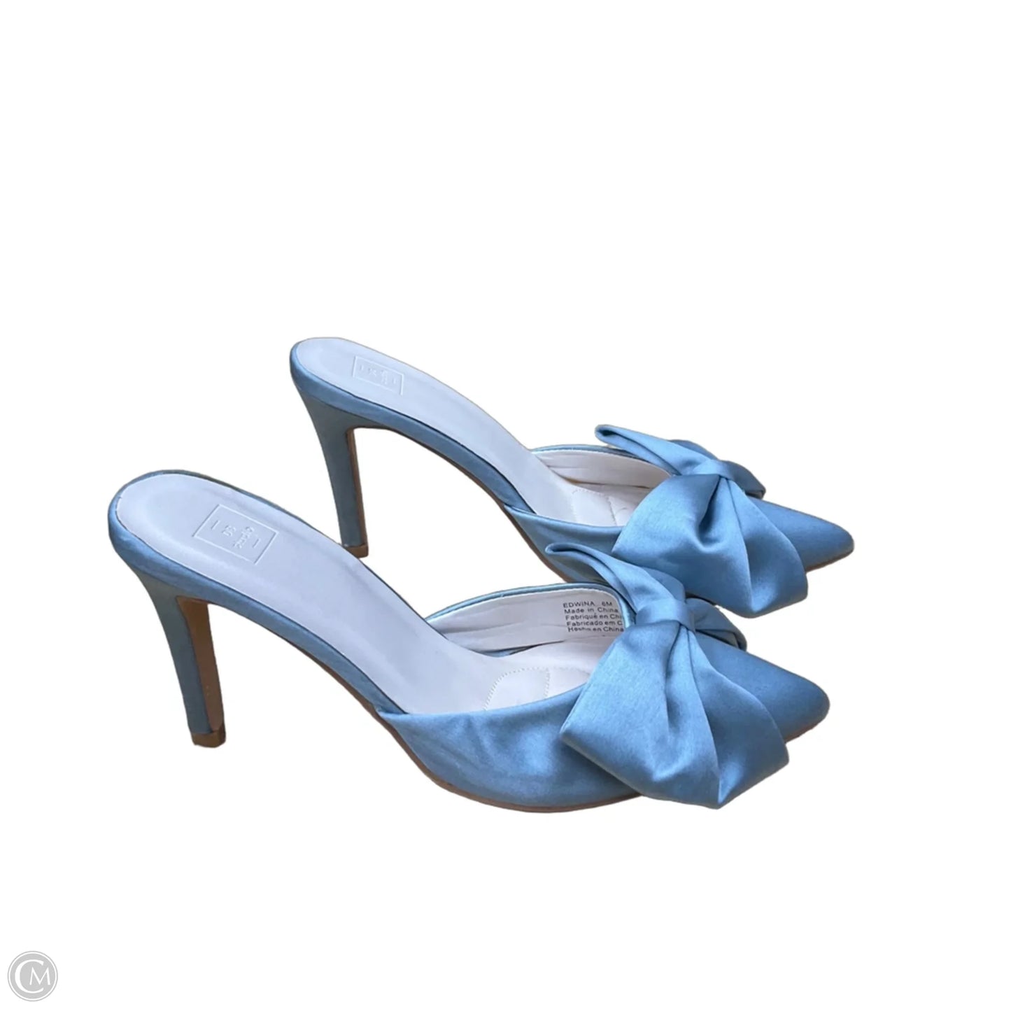 Shoes Heels Kitten By Clothes Mentor In Blue, Size: 6