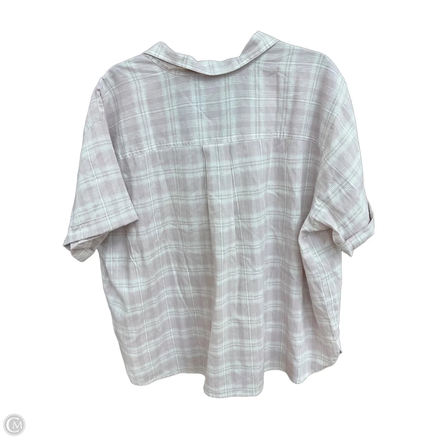 Top Short Sleeve By Eddie Bauer In Pink, Size: 2x