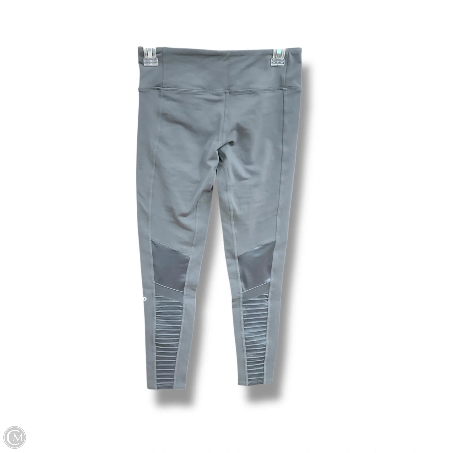 Athletic Leggings By Alo In Grey, Size: S