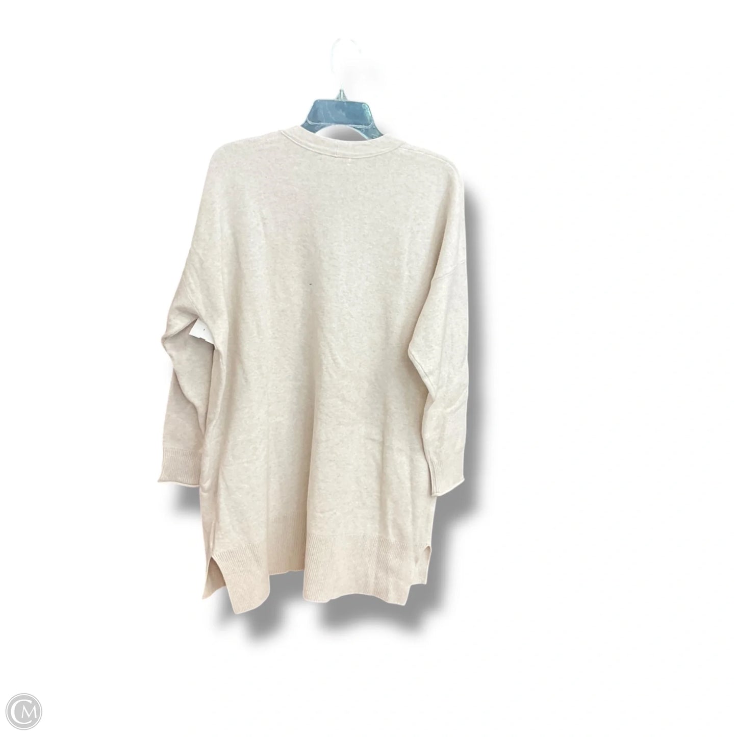Sweater Cardigan By Madewell In Beige, Size: 1x