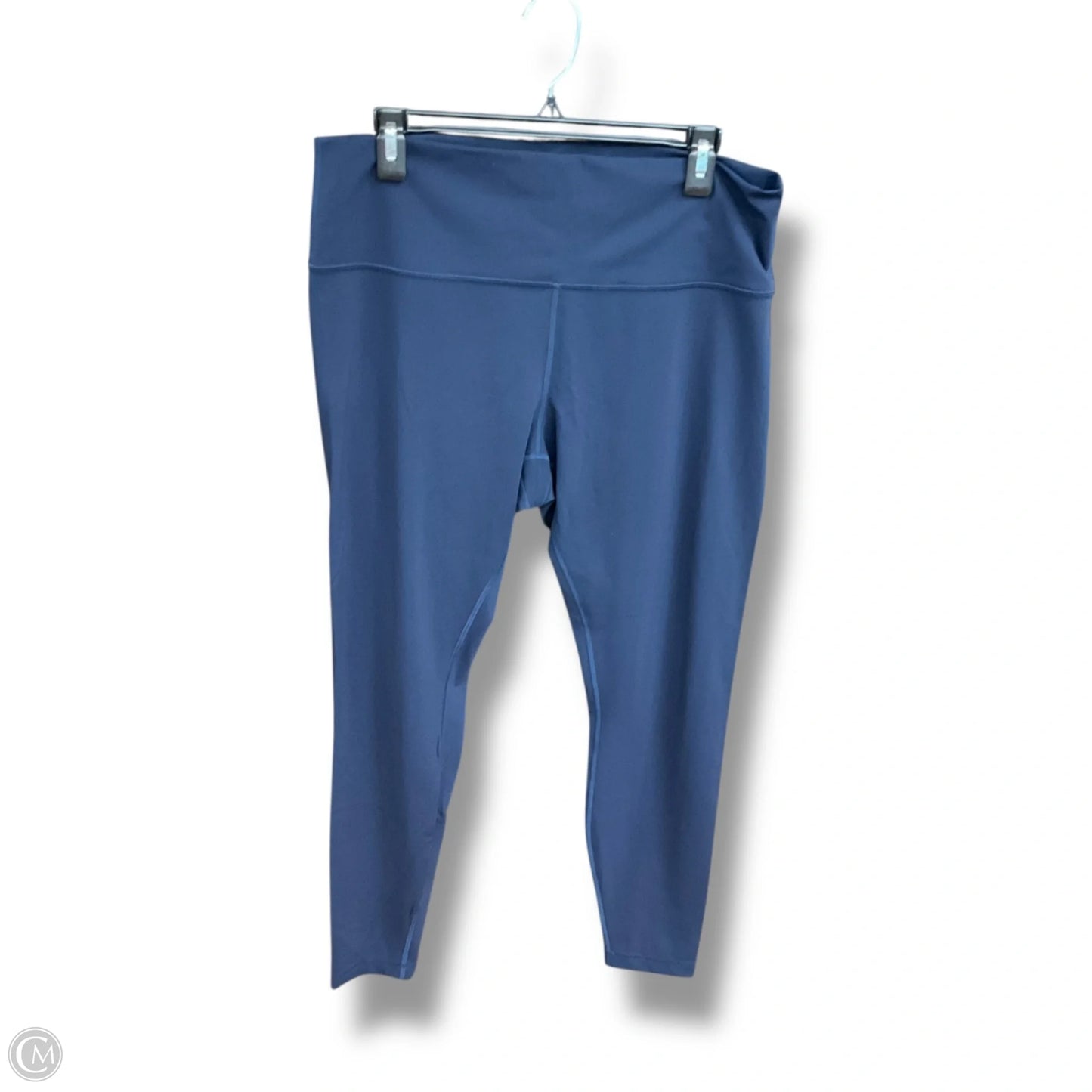 Athletic Leggings By Lululemon In Navy, Size: 16