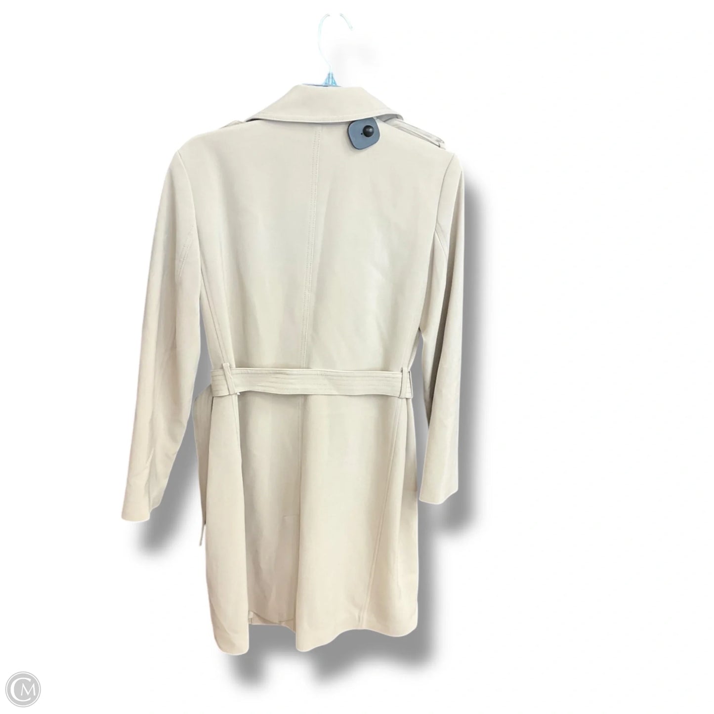 Coat Trench Coat By H&m In Beige, Size: Xs