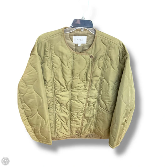 Coat Puffer & Quilted By Pistola In Grey, Size: L