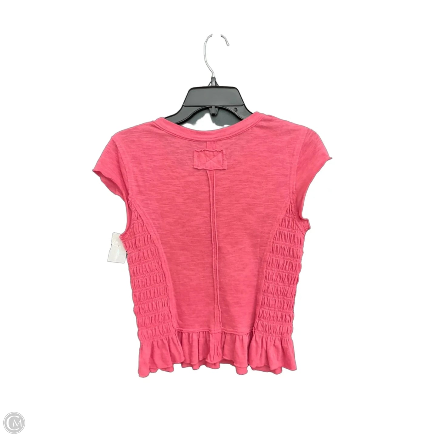 Top Short Sleeve By We The Free In Pink, Size: M