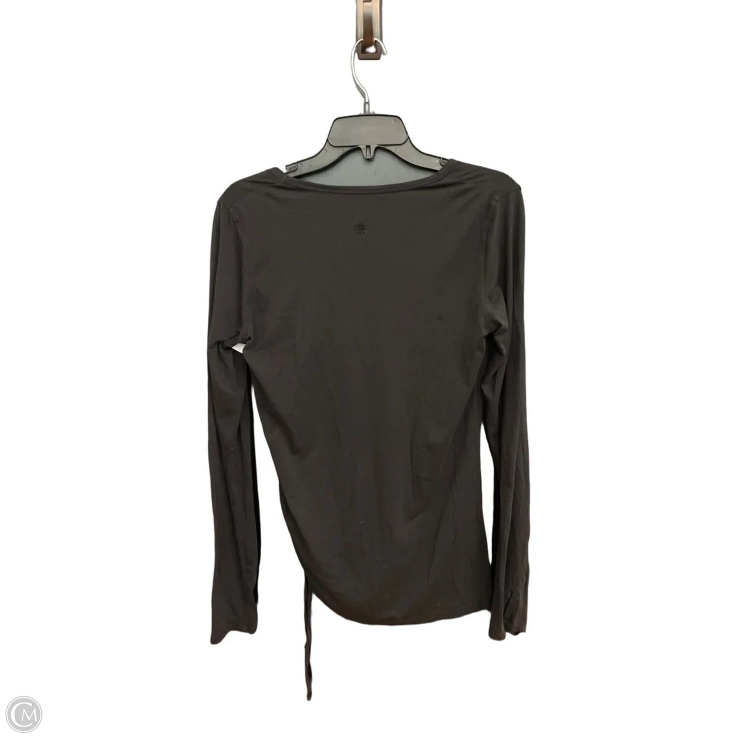 Top Long Sleeve By Athleta In Black, Size: S