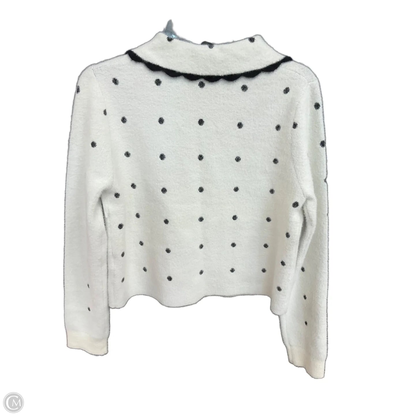 Cardigan By Anthropologie In Polkadot Pattern, Size: M
