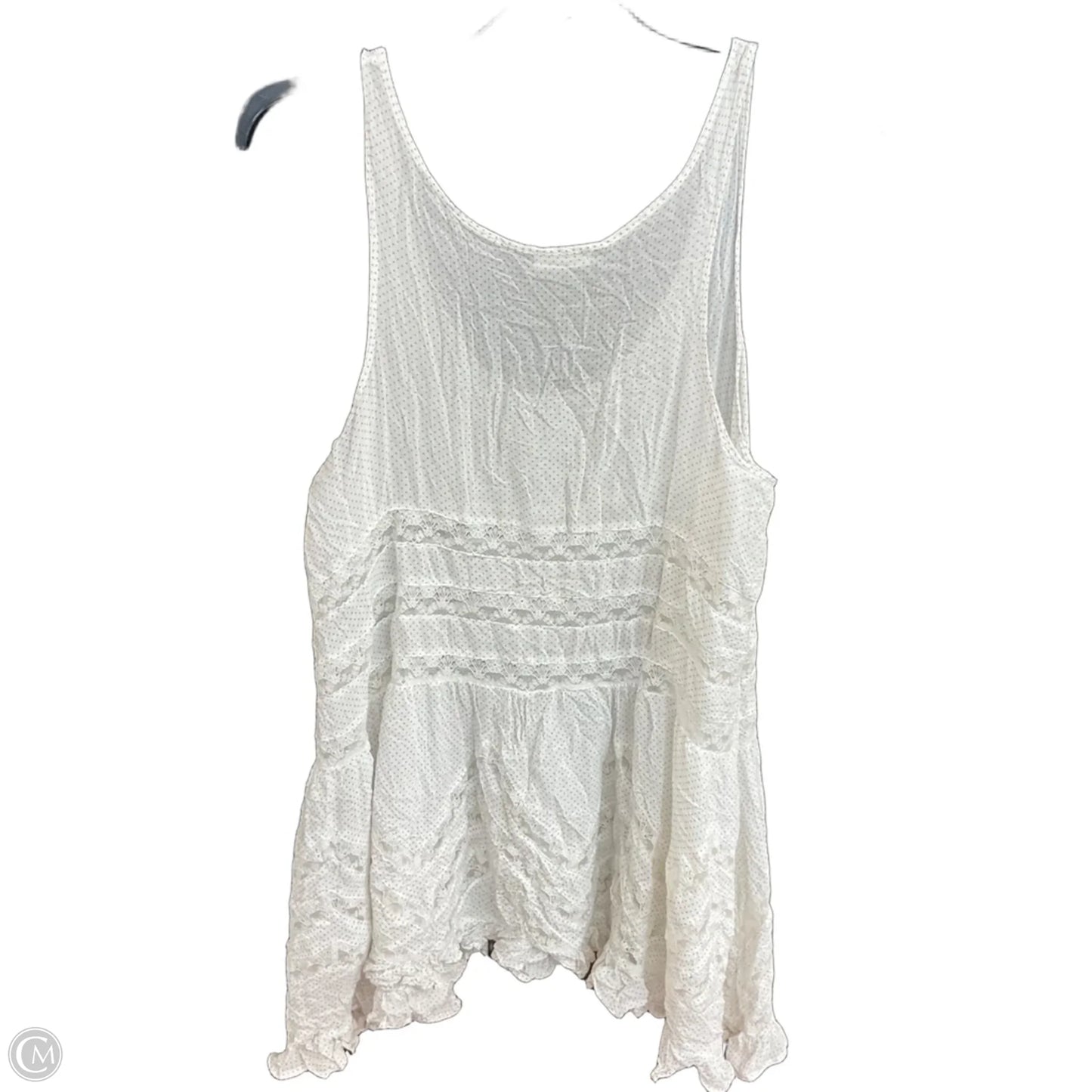 Top Sleeveless By Free People In White, Size: S