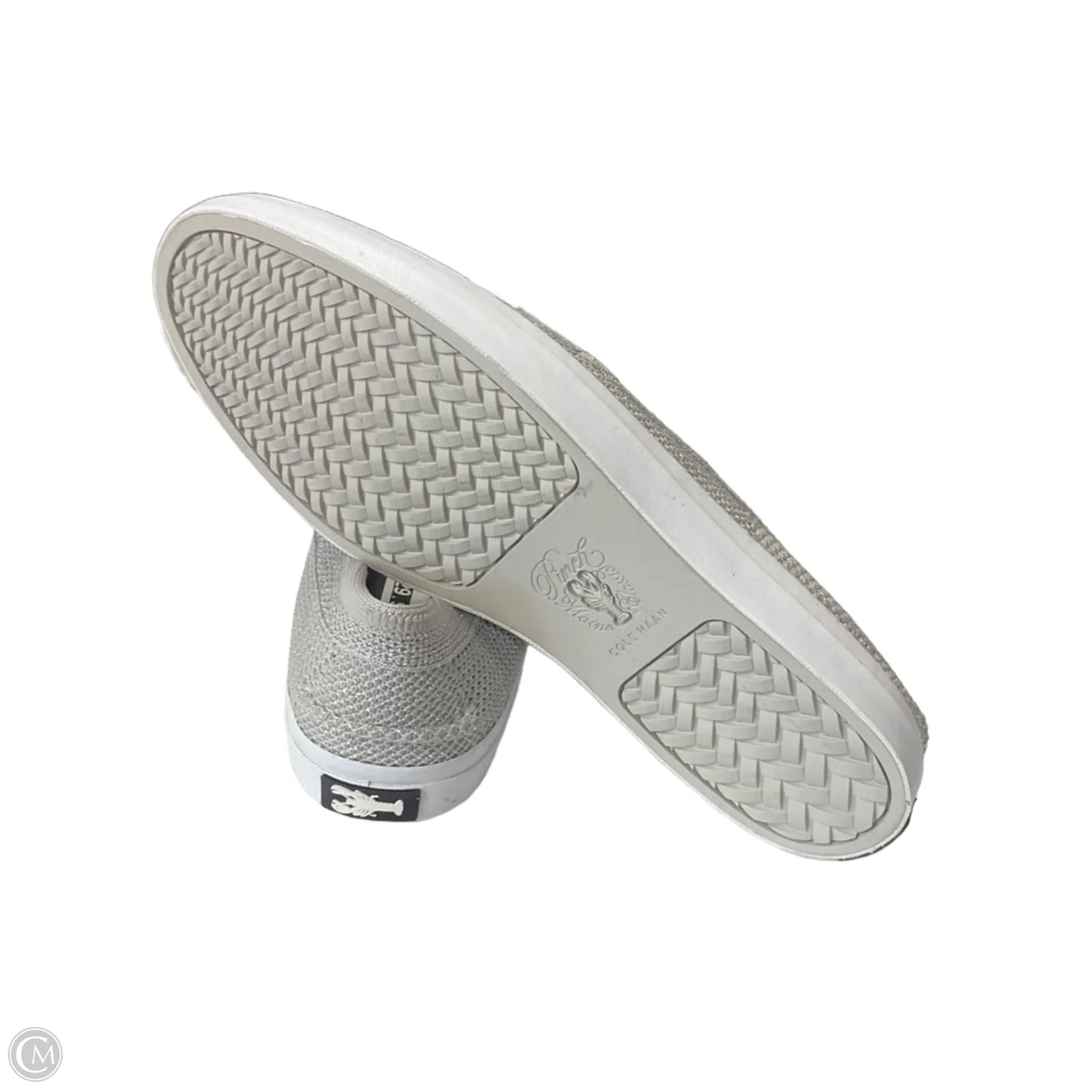 Shoes Flats By Cole-haan In Silver, Size: 10.5