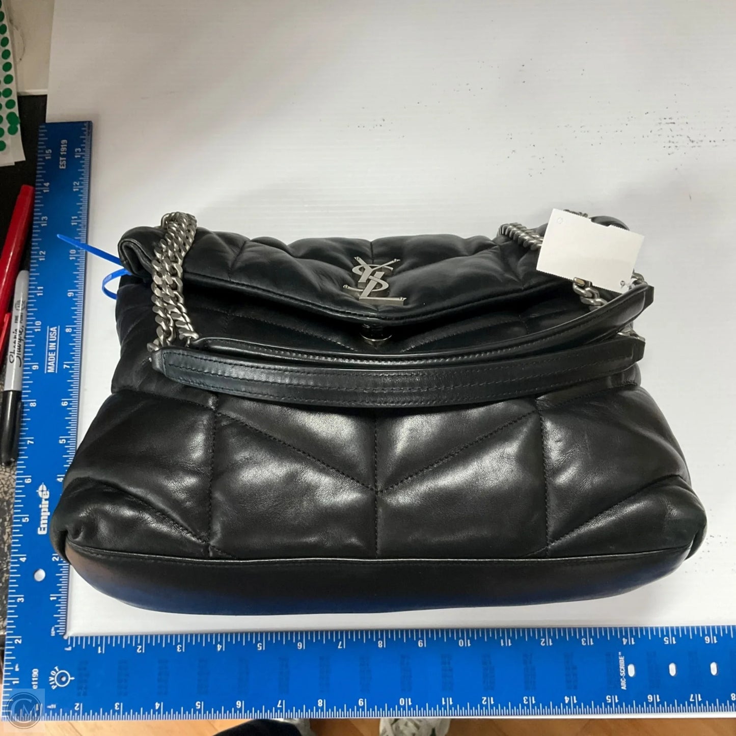 Handbag Luxury Designer By Yves Saint Laurent, Size: Large