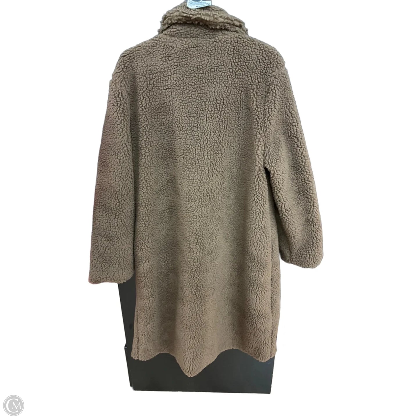 Coat Faux Fur & Sherpa By Clothes Mentor In Brown, Size: Xl