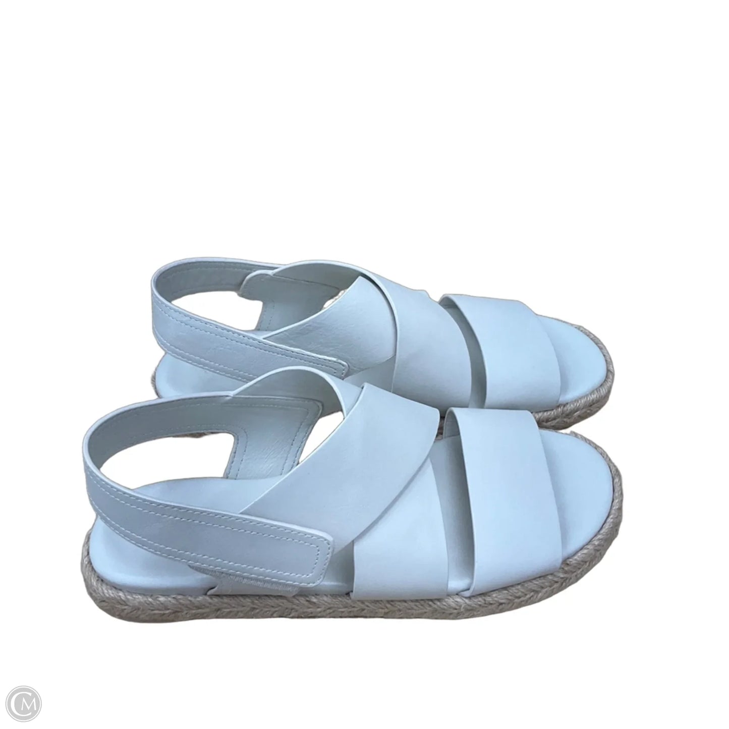 Sandals Flats By Vince In Cream, Size: 7.5