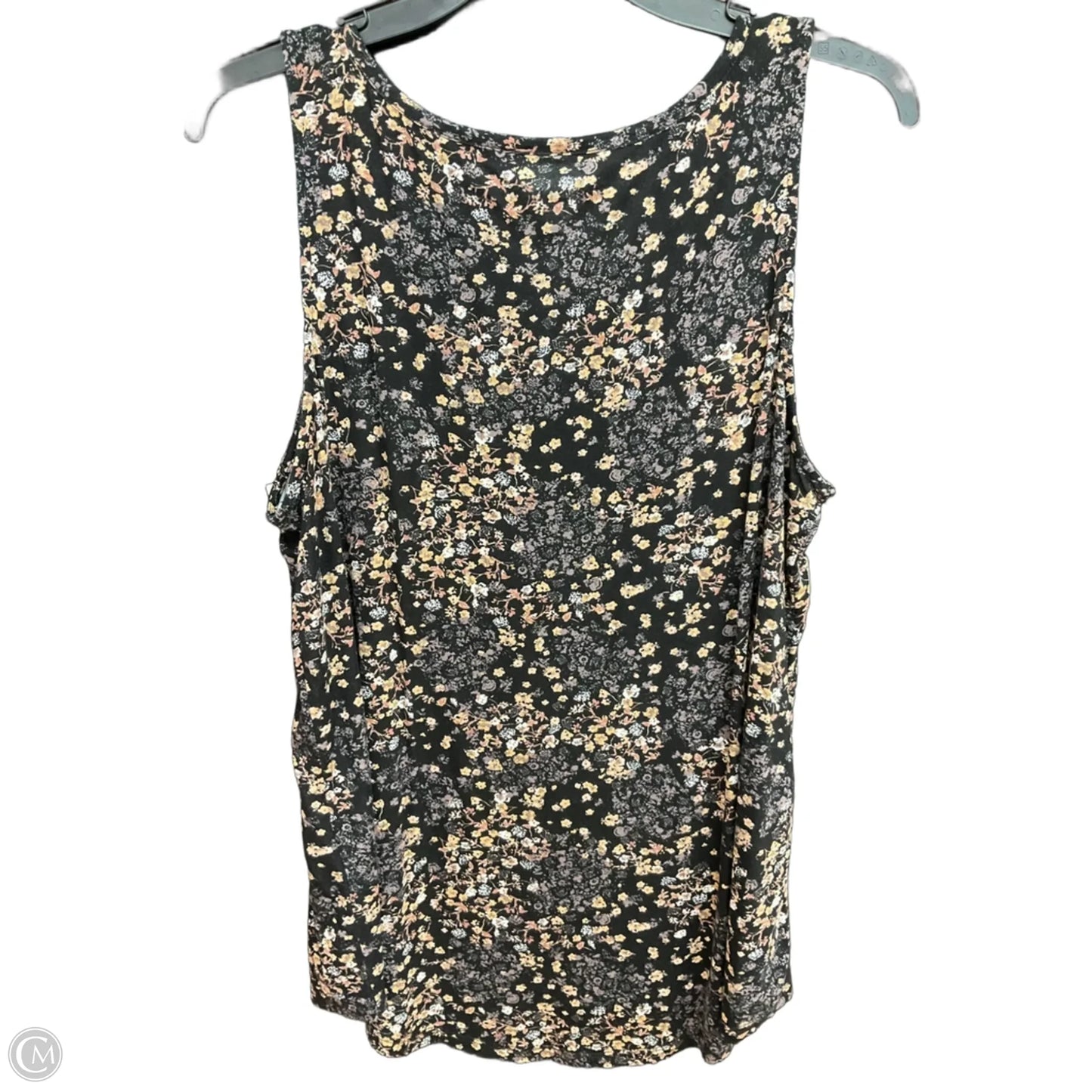 Top Sleeveless By Maurices In Floral Print, Size: Xl