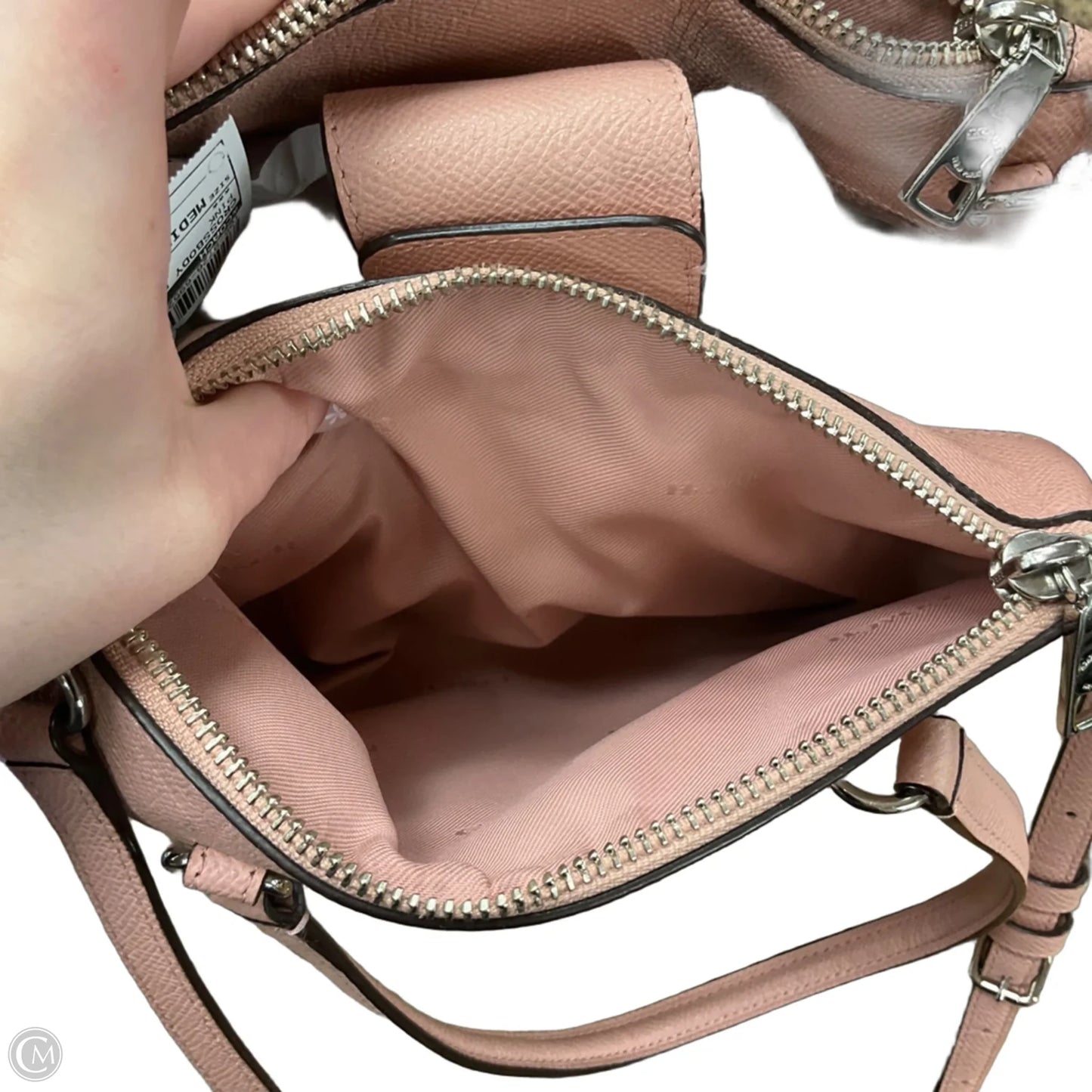 Crossbody Designer By Coach, Size: Medium
