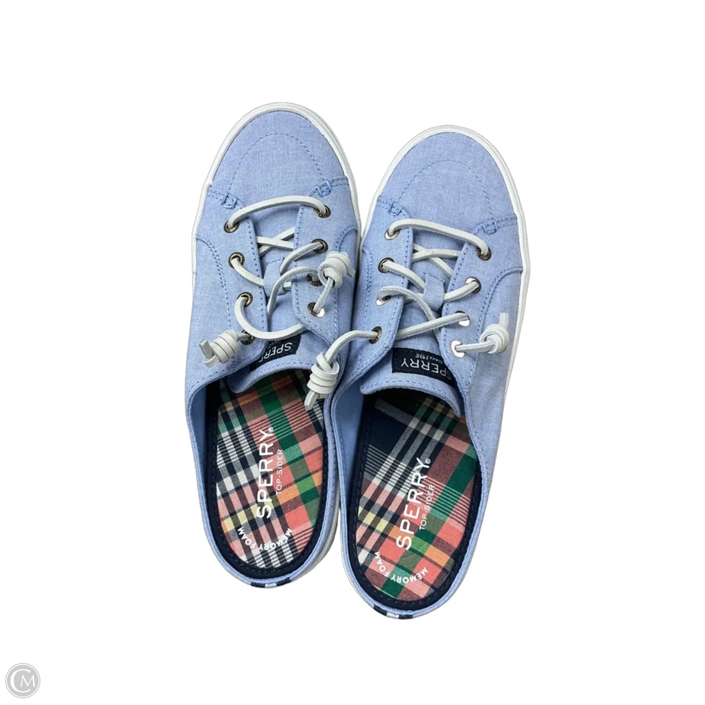 Shoes Sneakers By Sperry In Blue, Size: 8