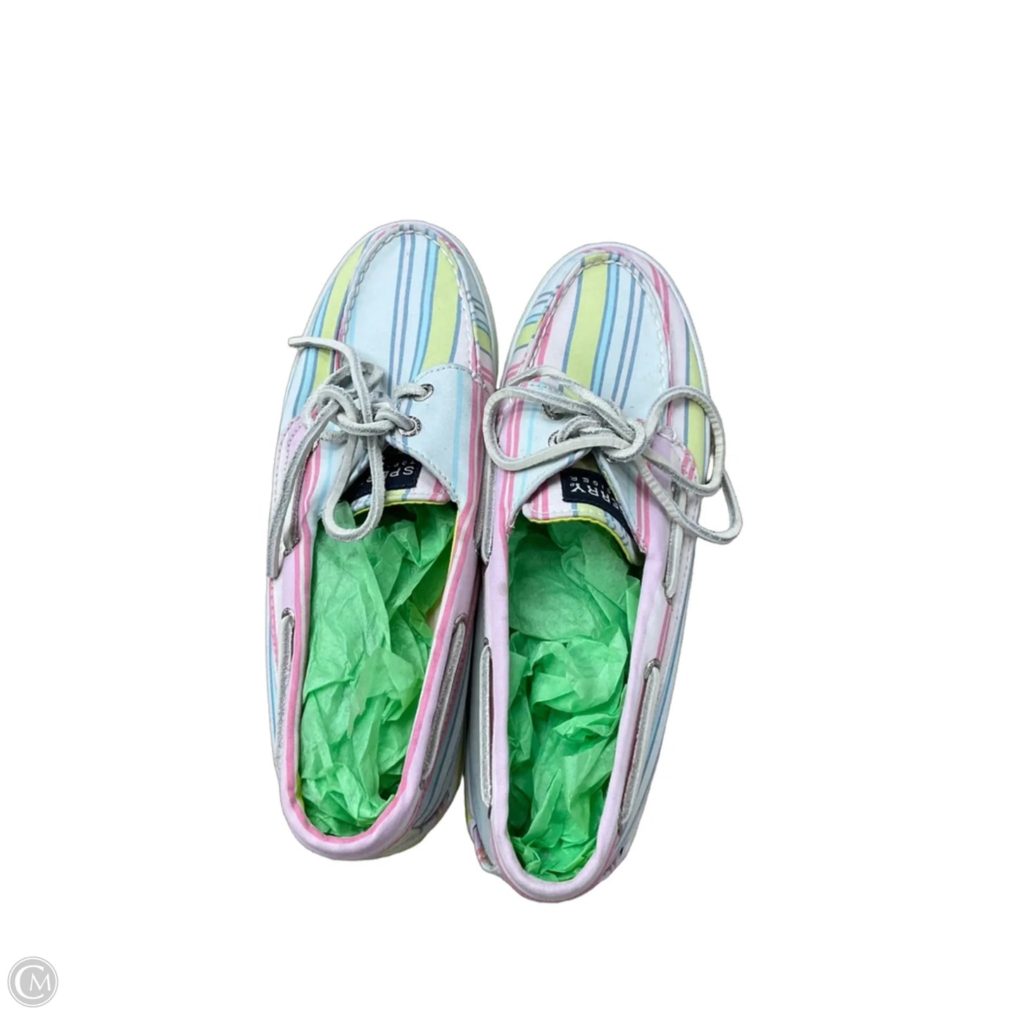 Shoes Sneakers By Sperry In Striped Pattern, Size: 8