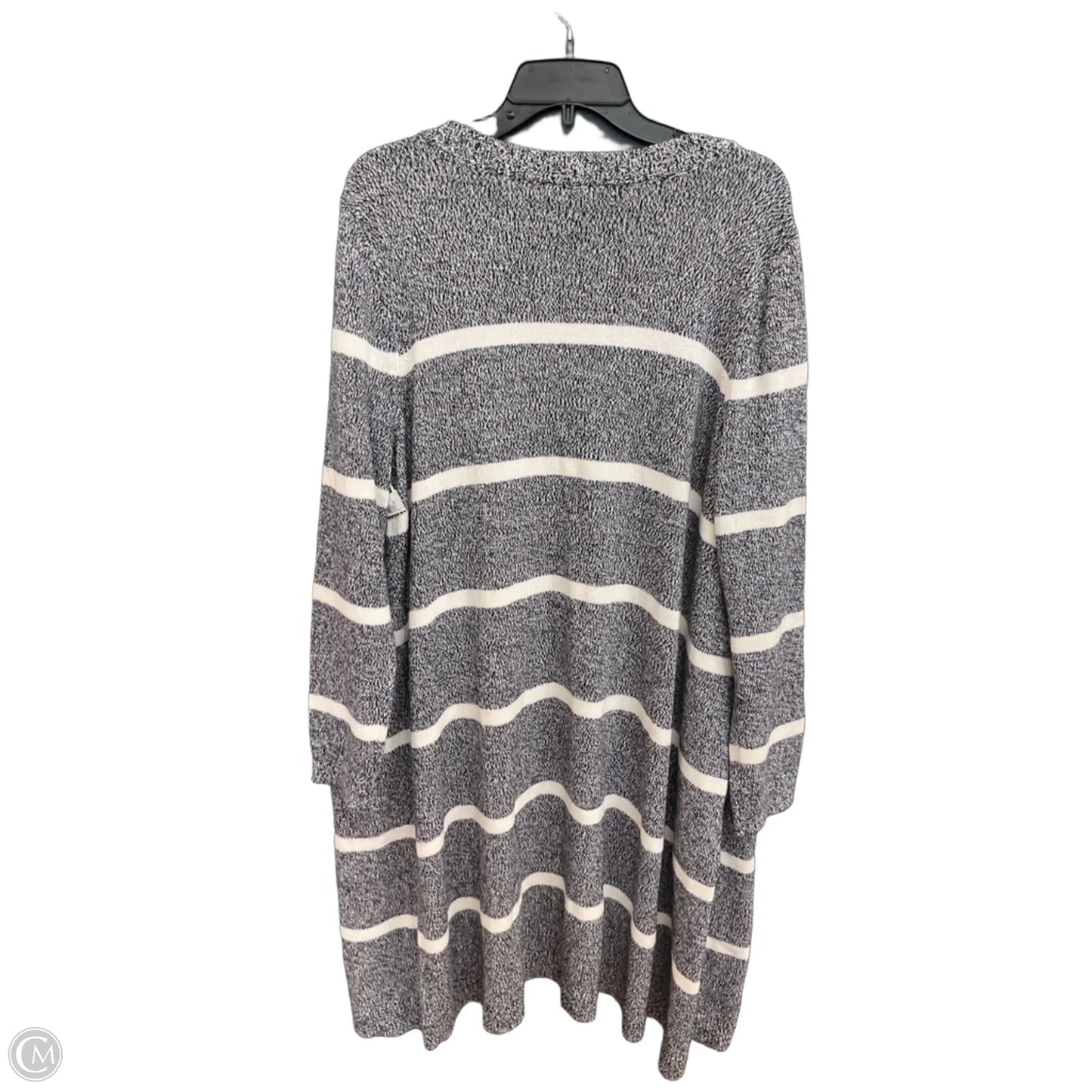 Cardigan By Talbots In Grey, Size: 1x