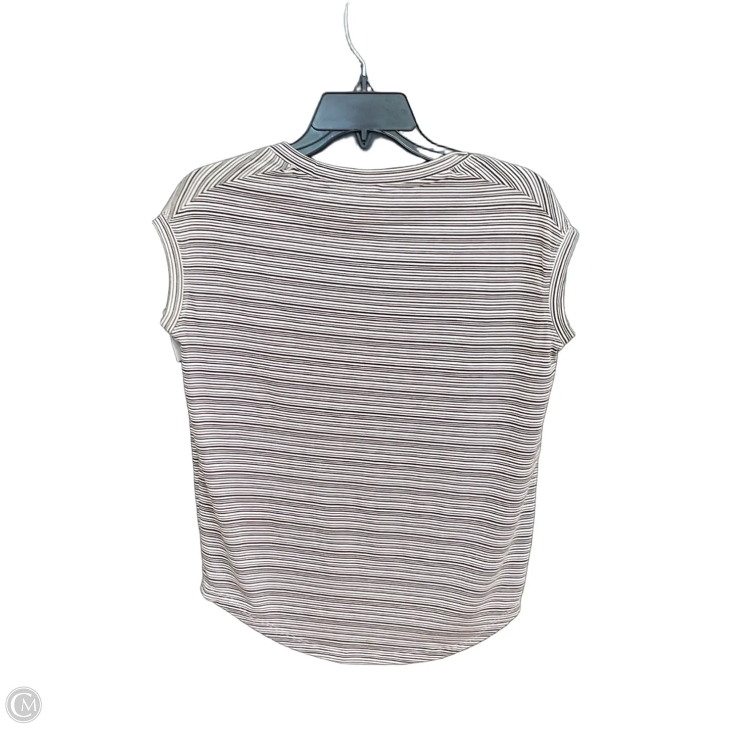 Top Sleeveless By Athleta In Striped Pattern, Size: Xxs