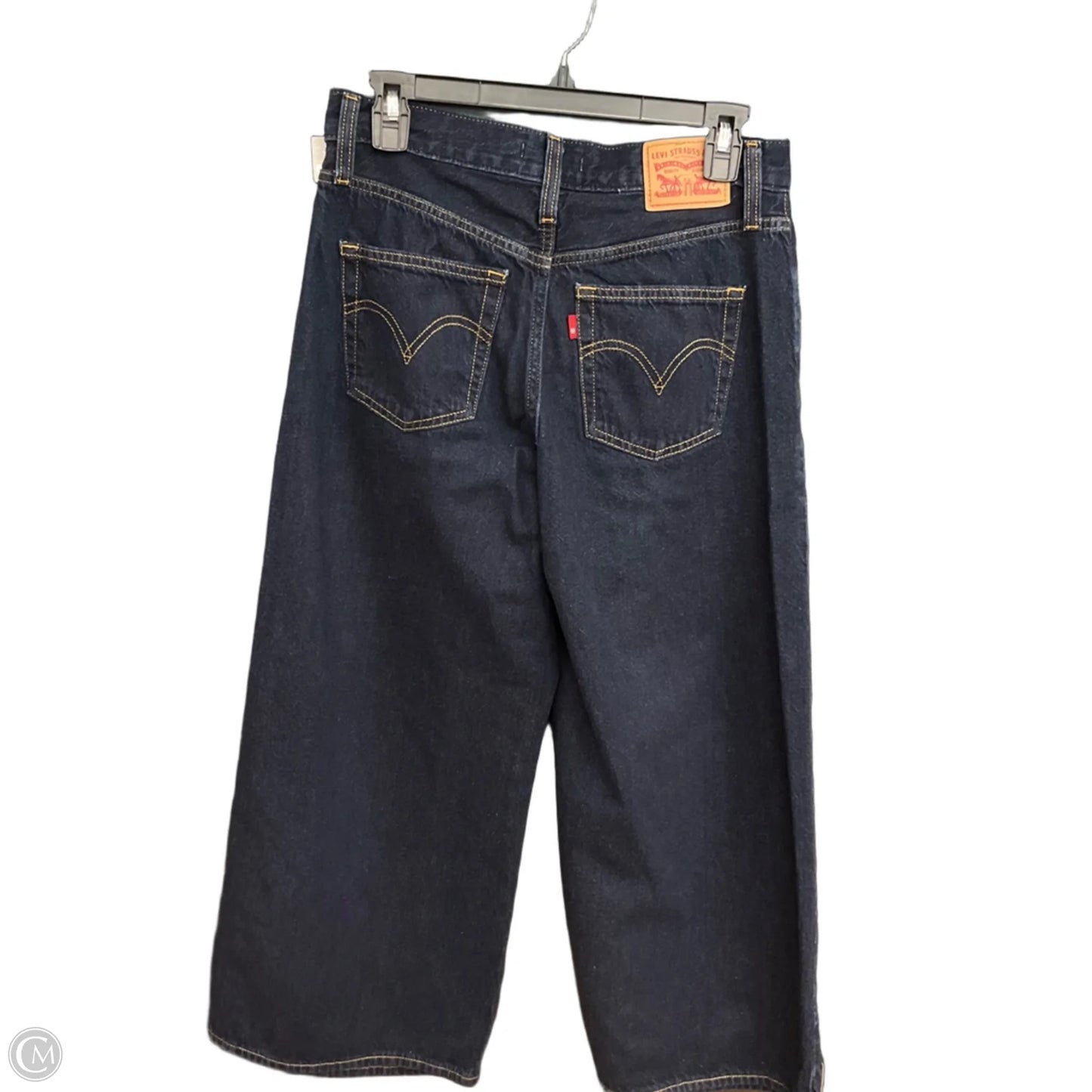 Jeans Wide Leg By Levis In Blue, Size: 6