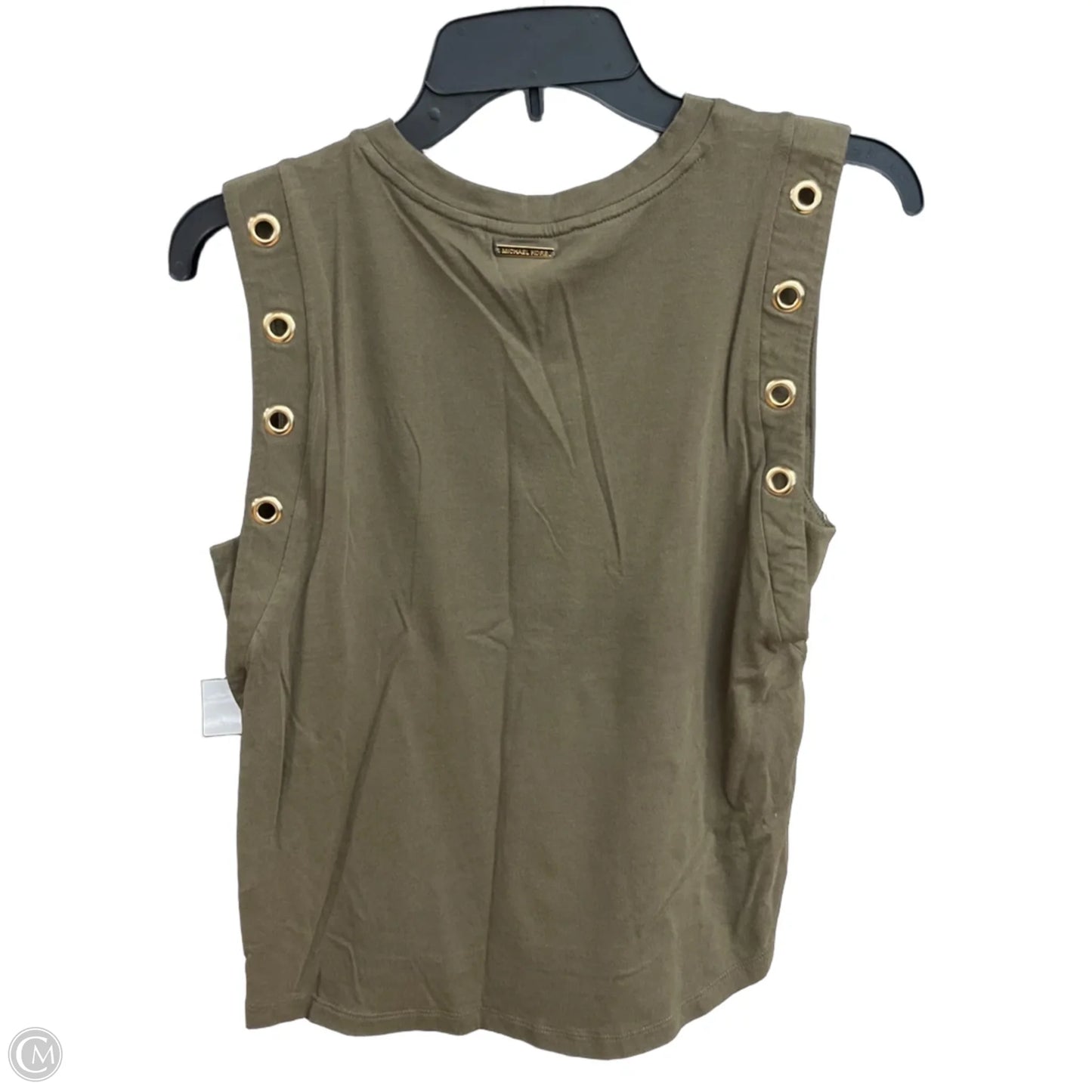 Top Sleeveless By Michael By Michael Kors In Green, Size: M