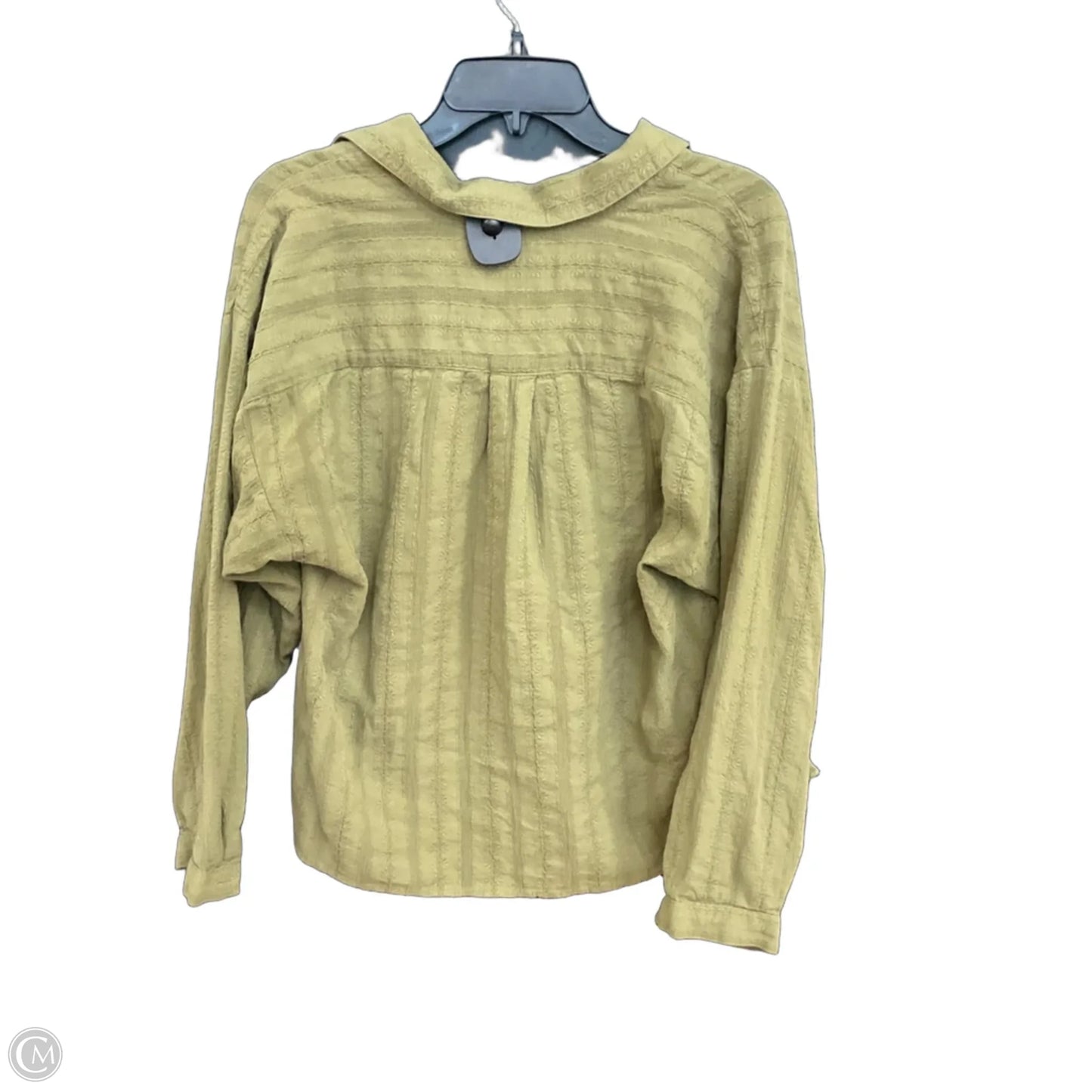 Top Long Sleeve By Loft In Green, Size: S