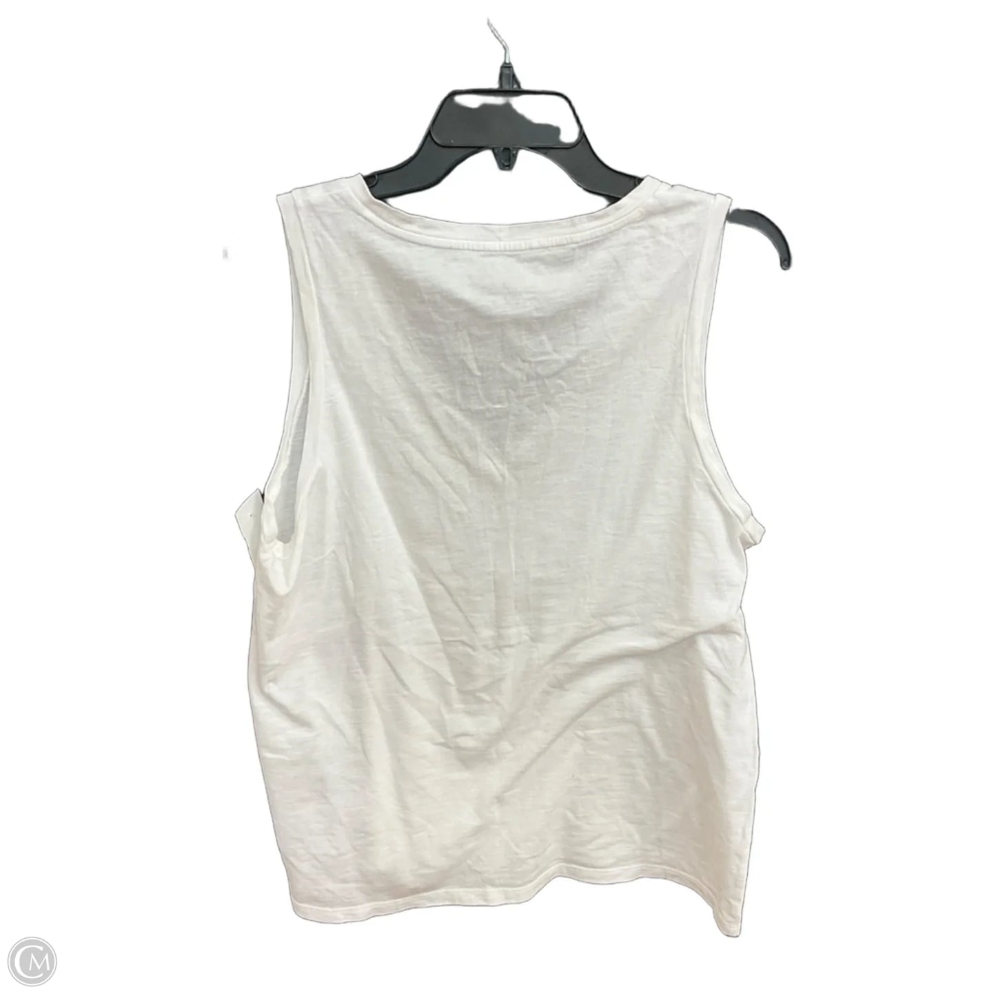 Top Sleeveless By J. Crew In White, Size: M