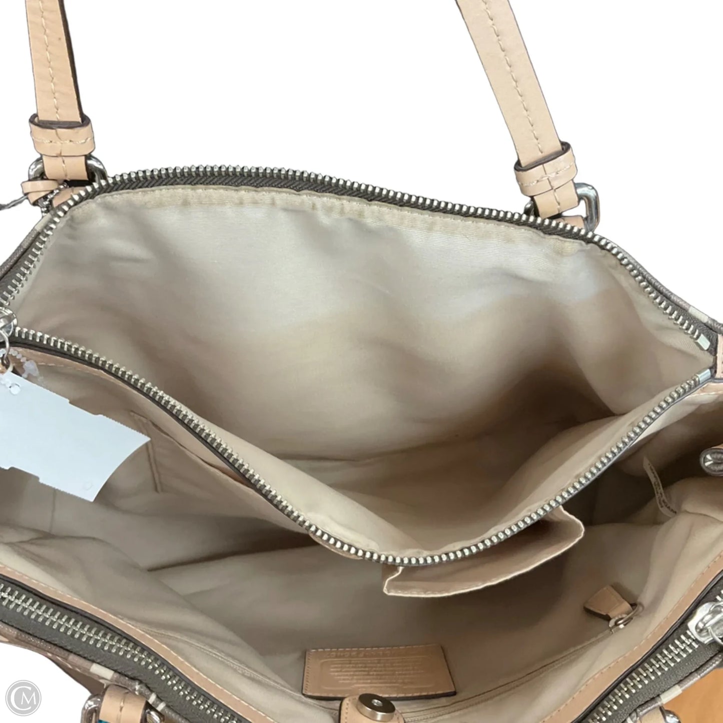 Handbag Designer By Coach, Size: Large