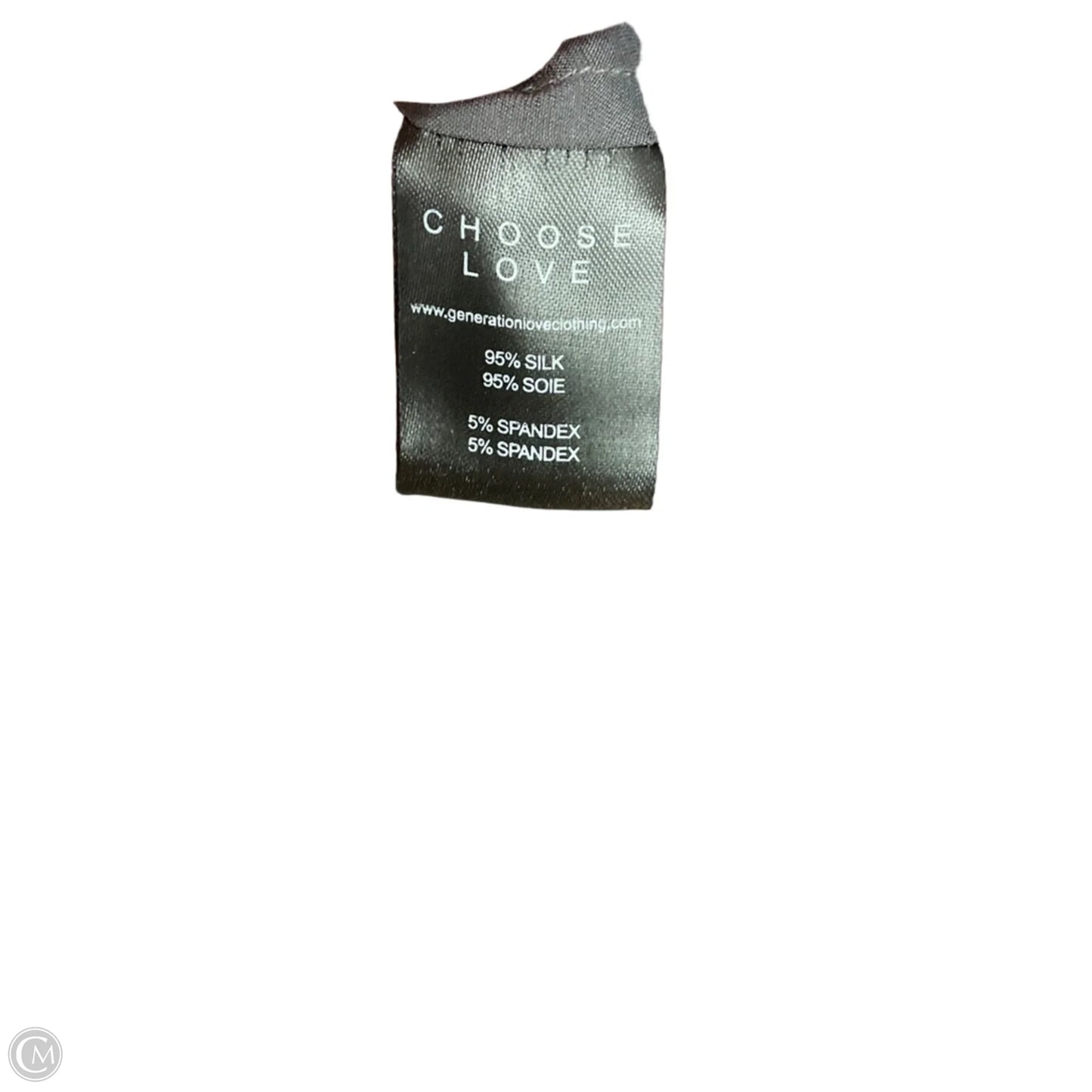 Top Sleeveless By Cmc In Black, Size: M