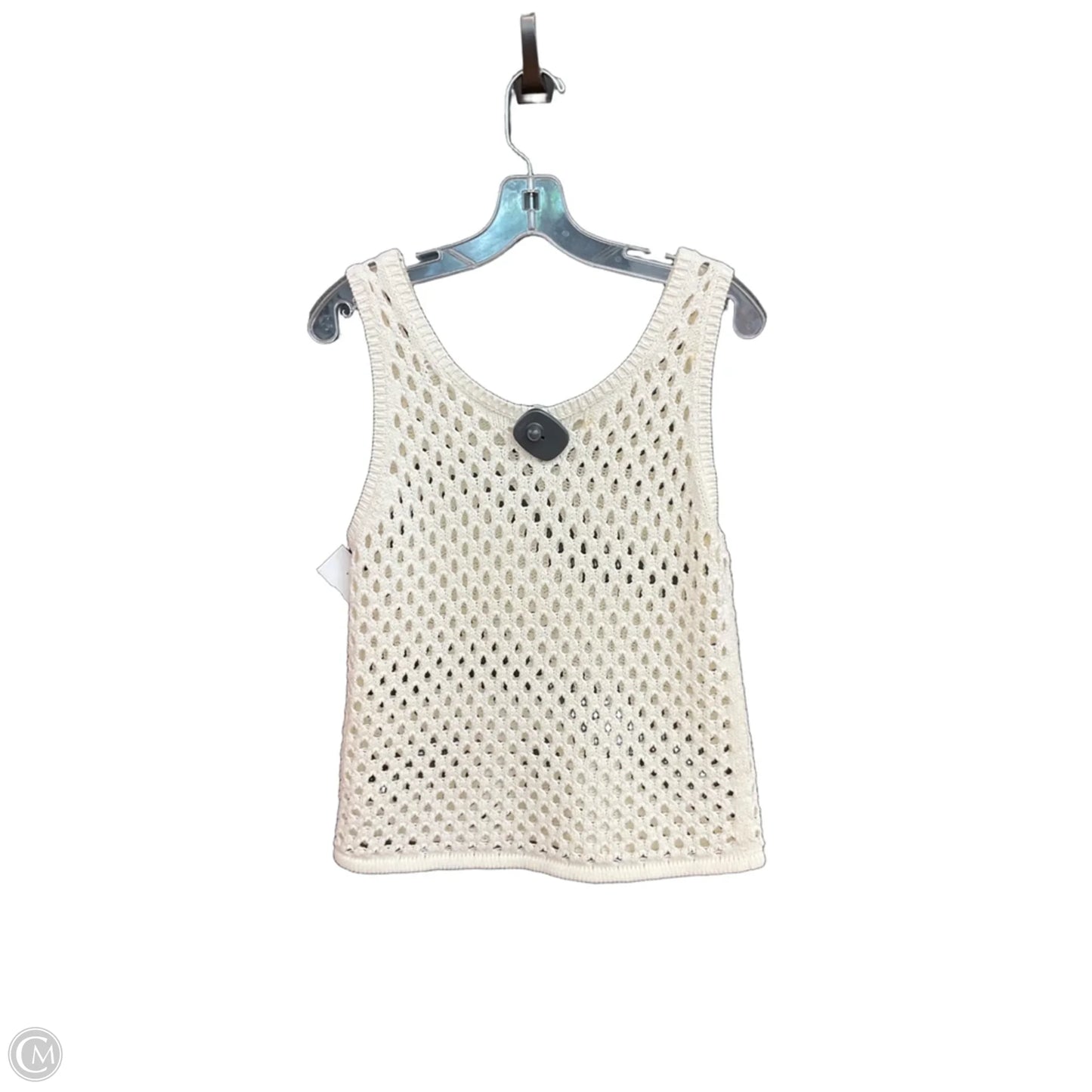 Top Sleeveless By Madewell In White, Size: S