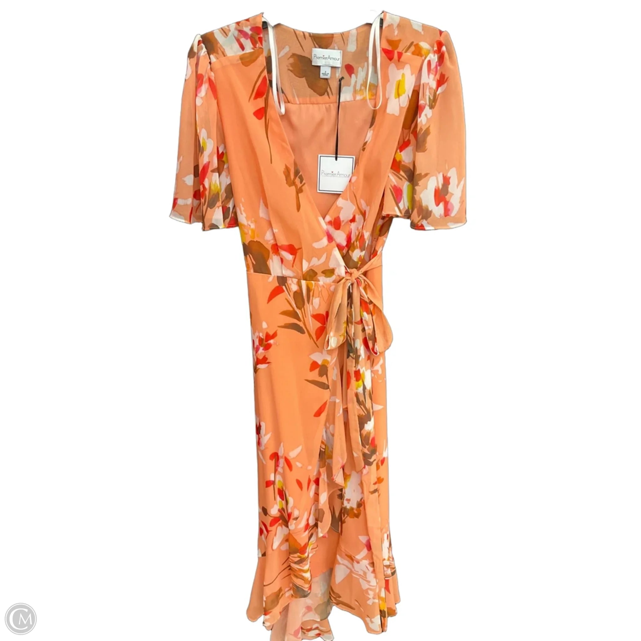 premier amour dresses Dress Casual Maxi By Premier Amour In Orange, Size: Xs – Clothes Mentor  Upper Arlington OH #105