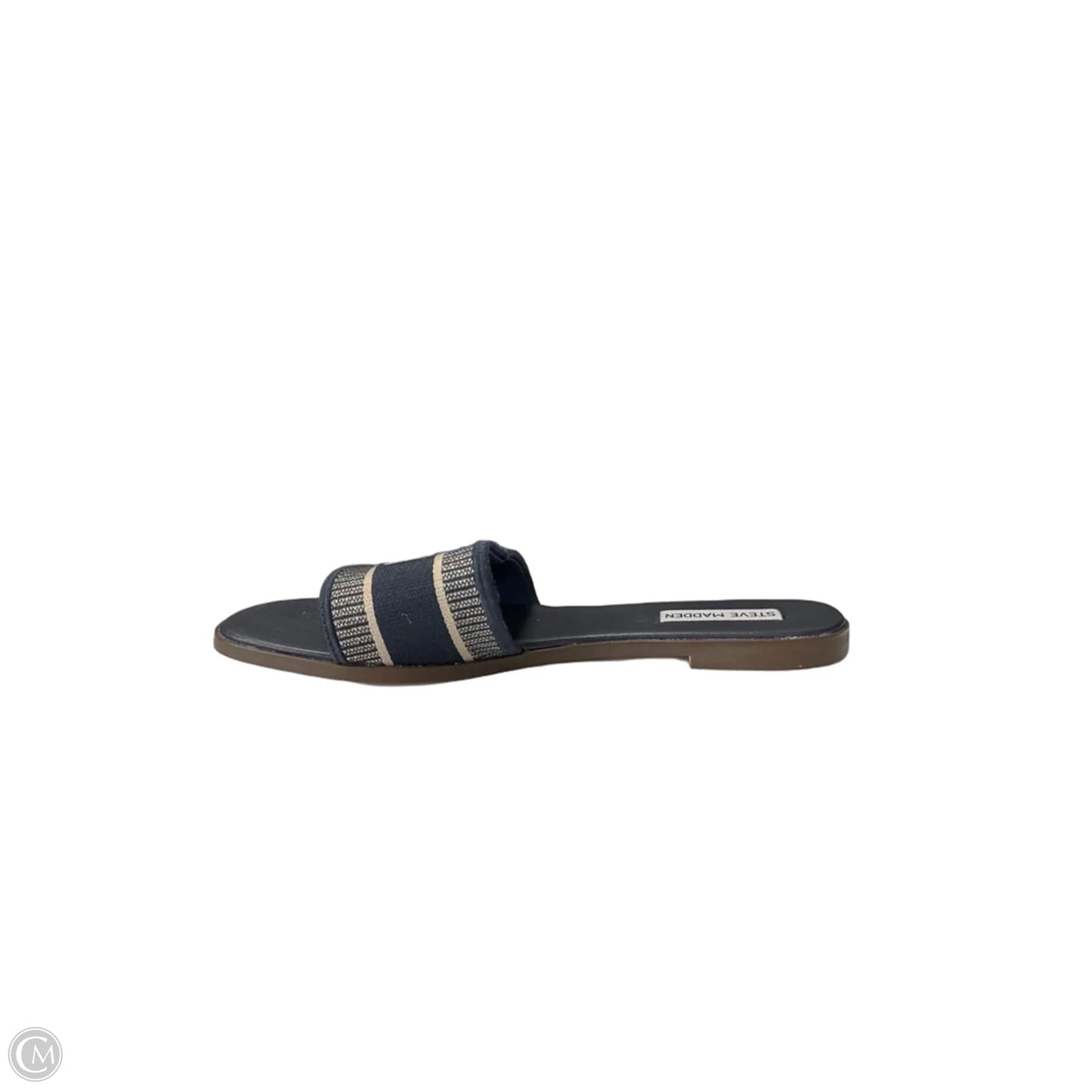 Sandals Flats By Steve Madden In Blue, Size: 8