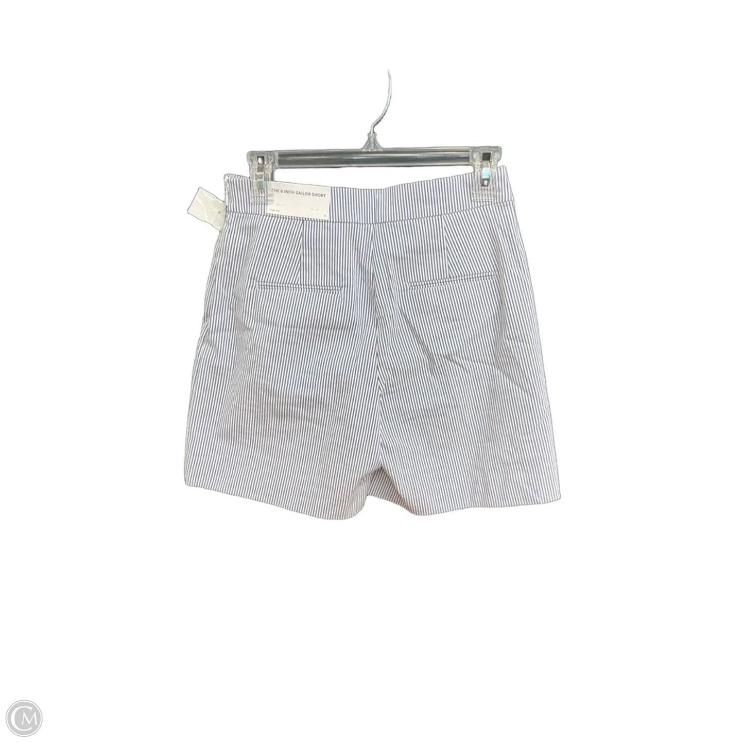Shorts By Ann Taylor In Striped Pattern, Size: 0