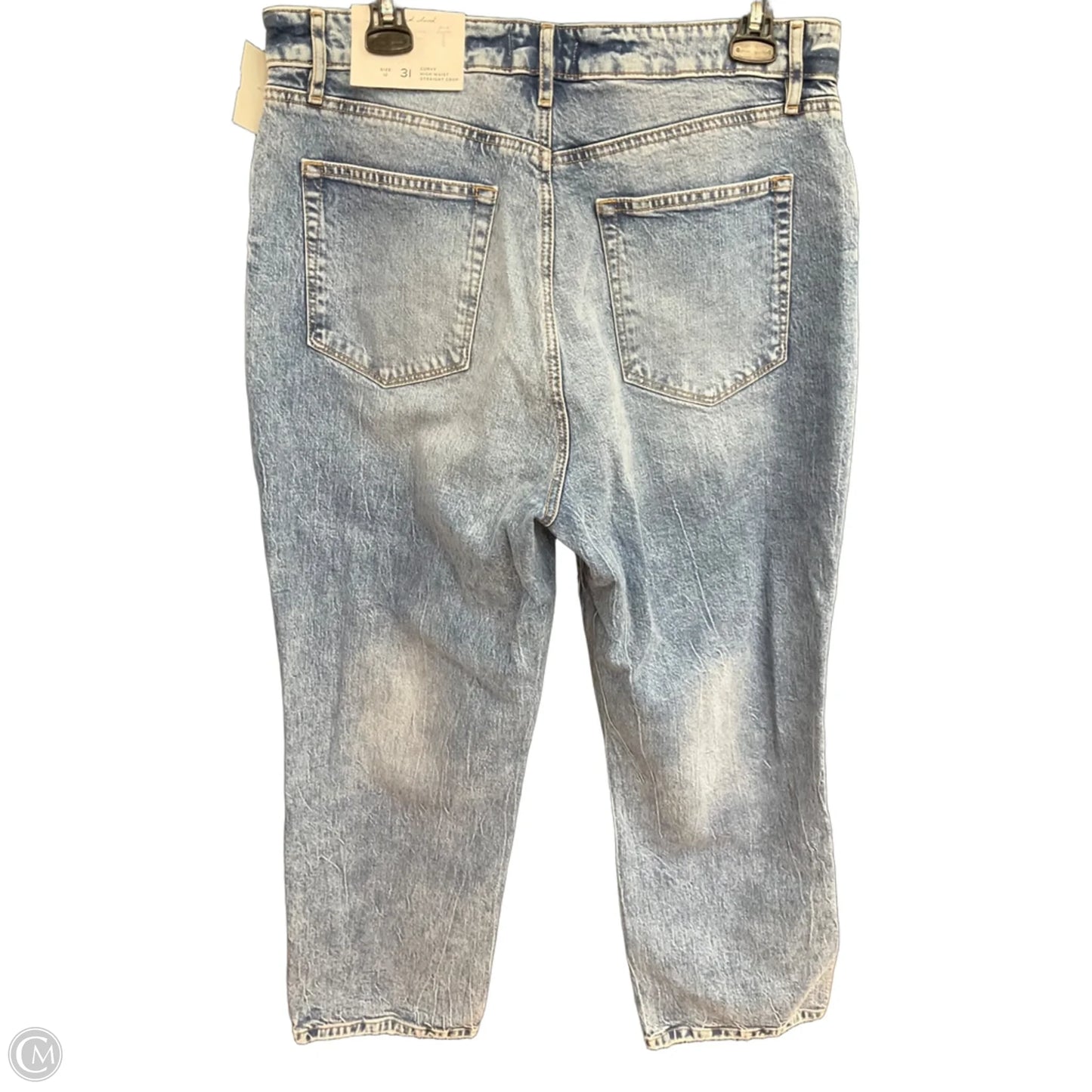 Jeans Straight By Loft In Blue, Size: 12