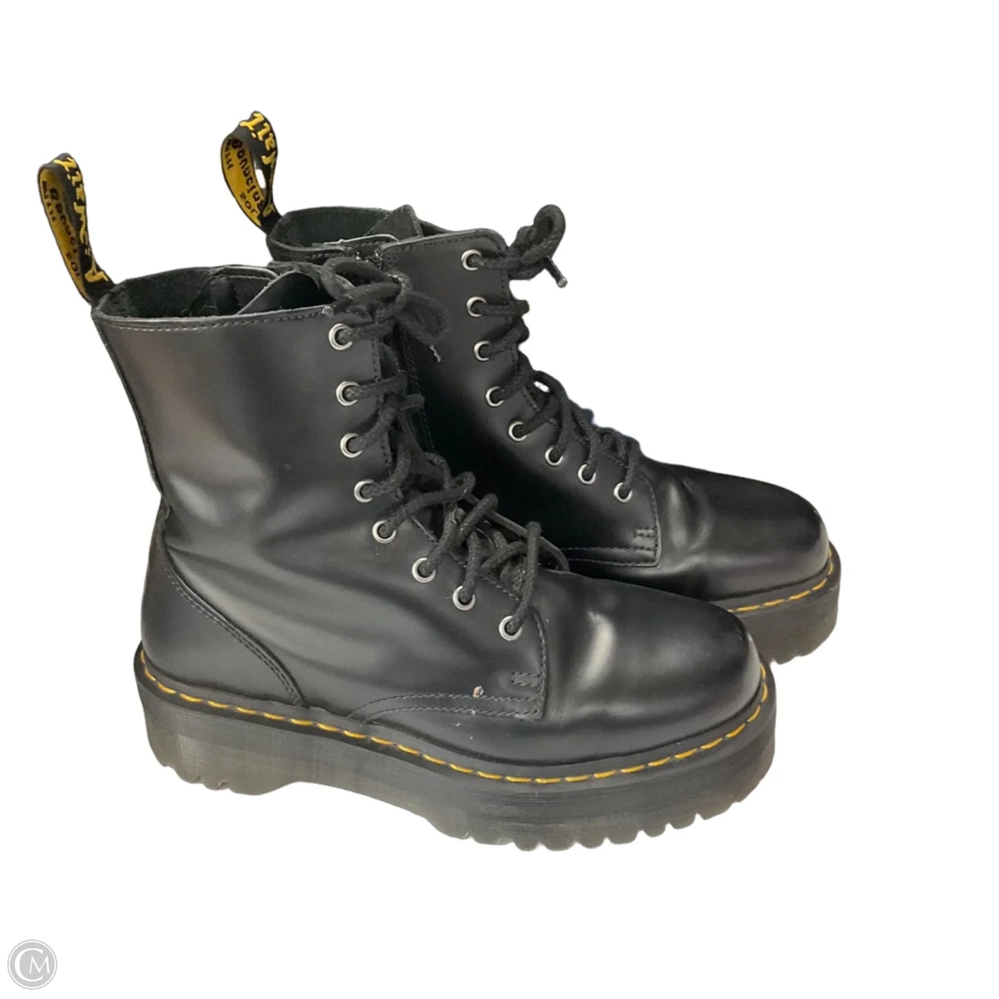 Boots Combat By Dr Martens In Black, Size: 9