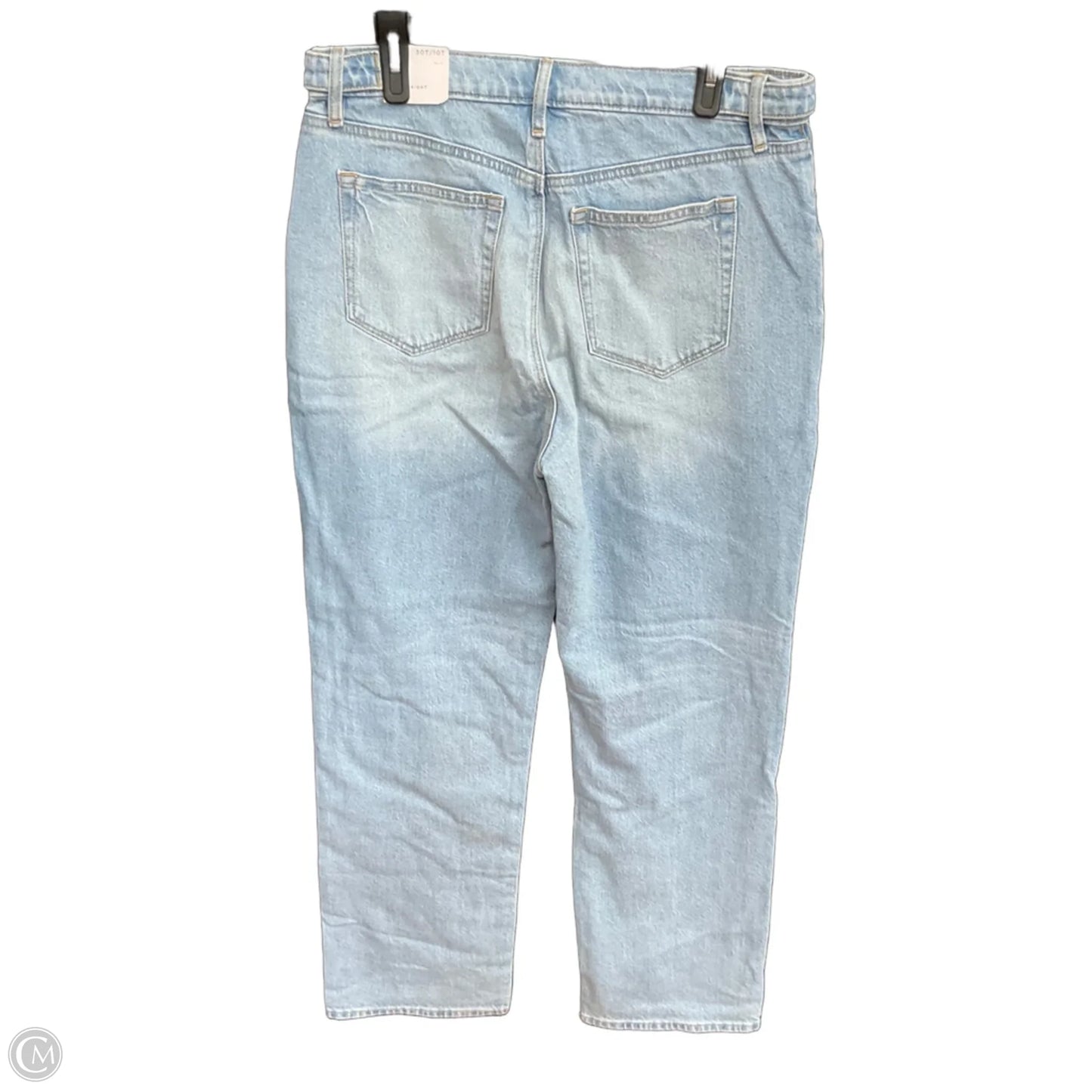 Jeans Straight By Loft In Blue, Size: 10