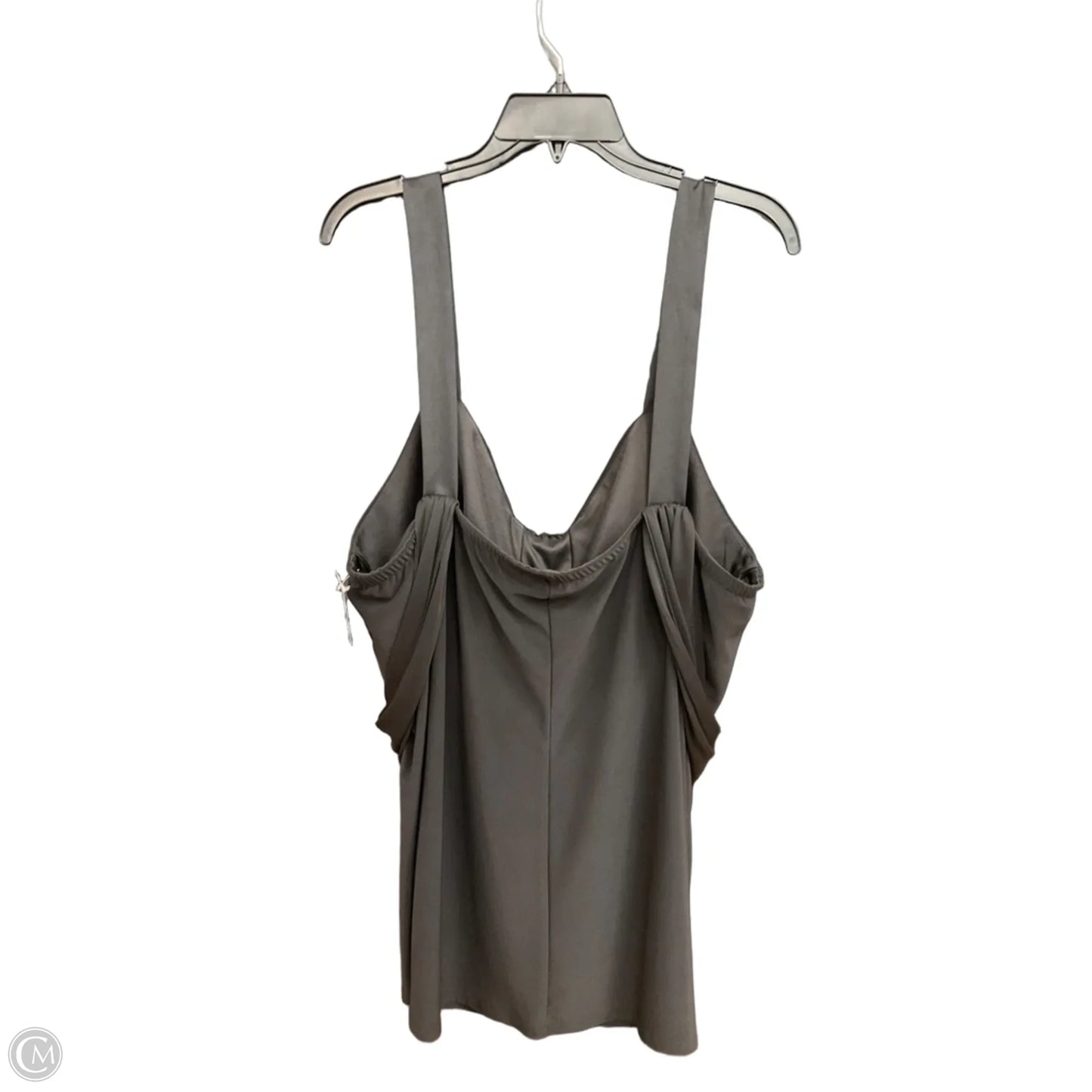 Top Sleeveless By Onyx In Black, Size: 4x