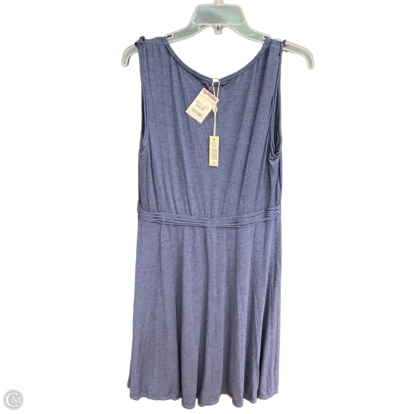Dress Casual Maxi By Max Studio In Blue, Size: Xl
