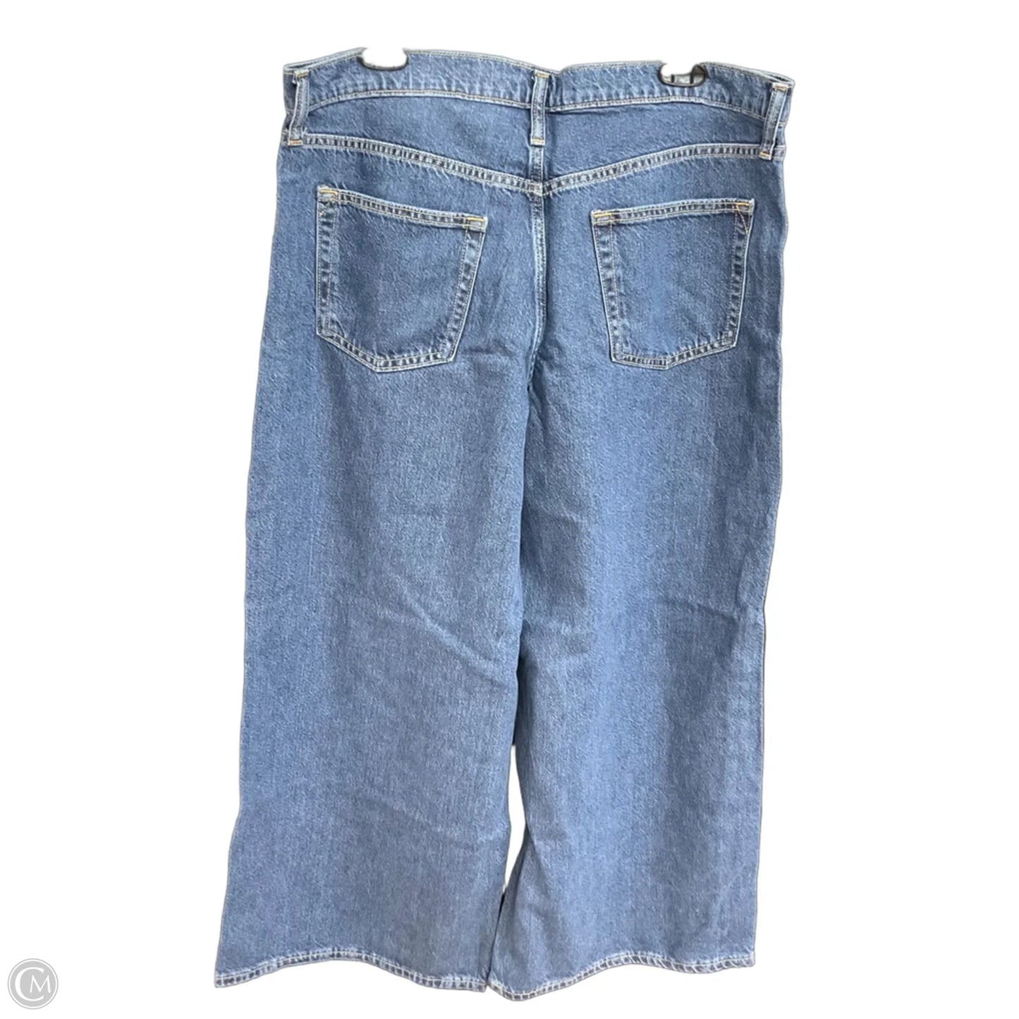 Jeans Straight By Gap In Blue, Size: 14