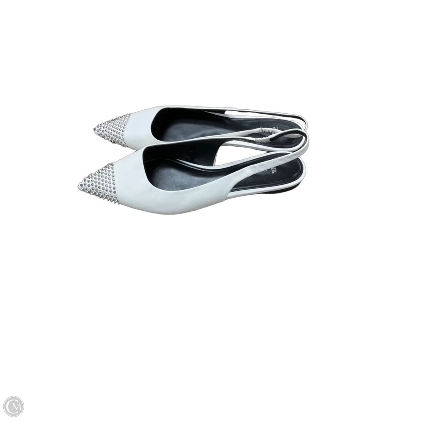 Shoes Flats By Zara In White, Size: 10