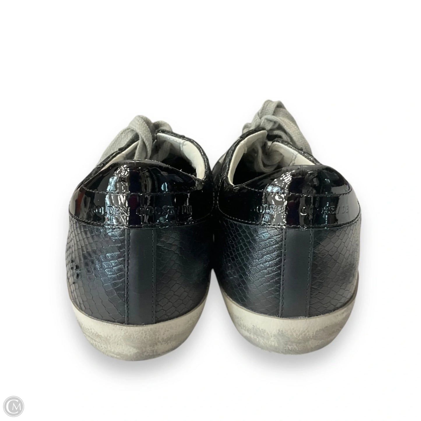 Shoes Designer By Golden Goose In Black & Grey, Size: 10
