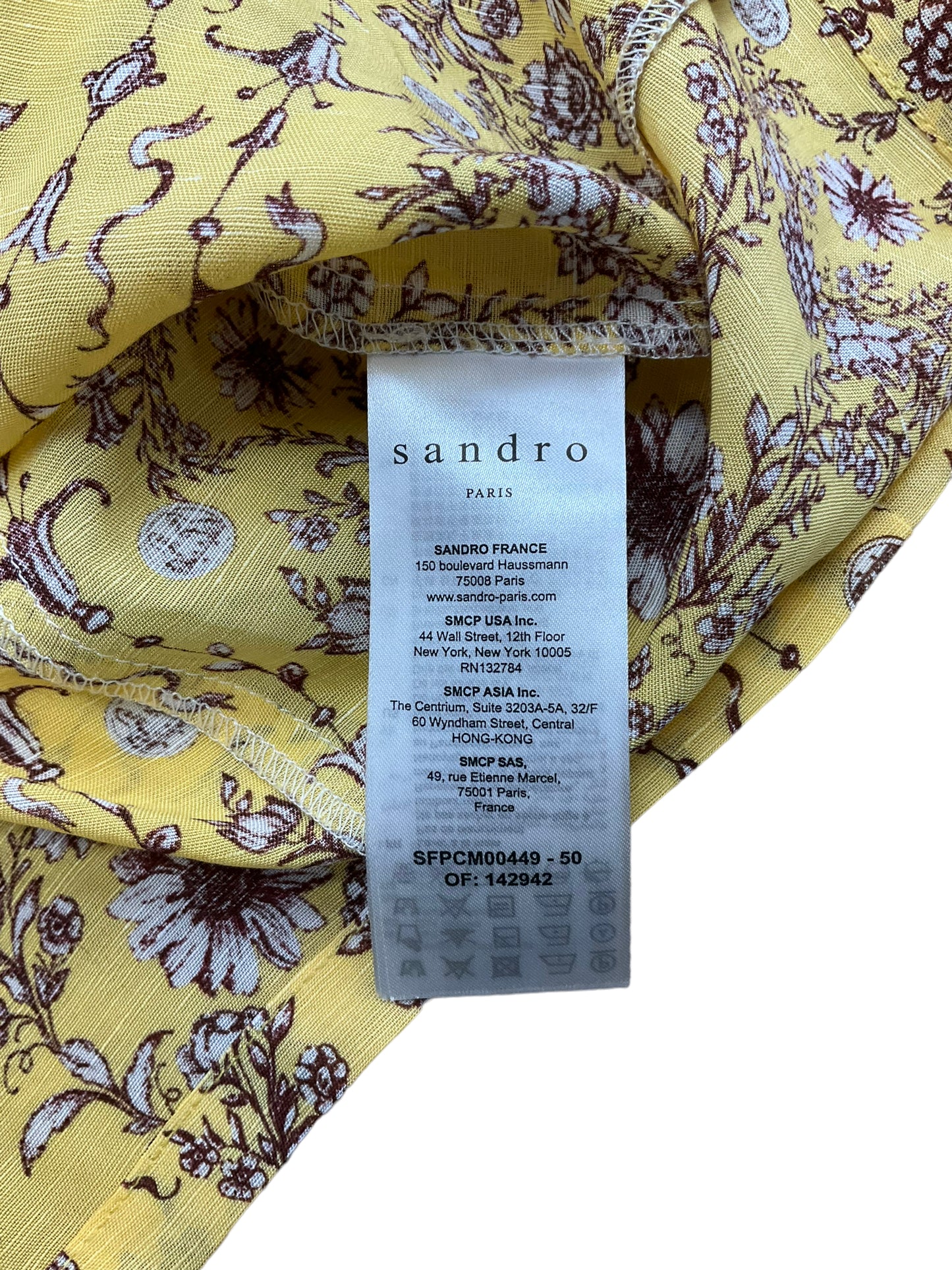 Top Long Sleeve By Sandro Size: S