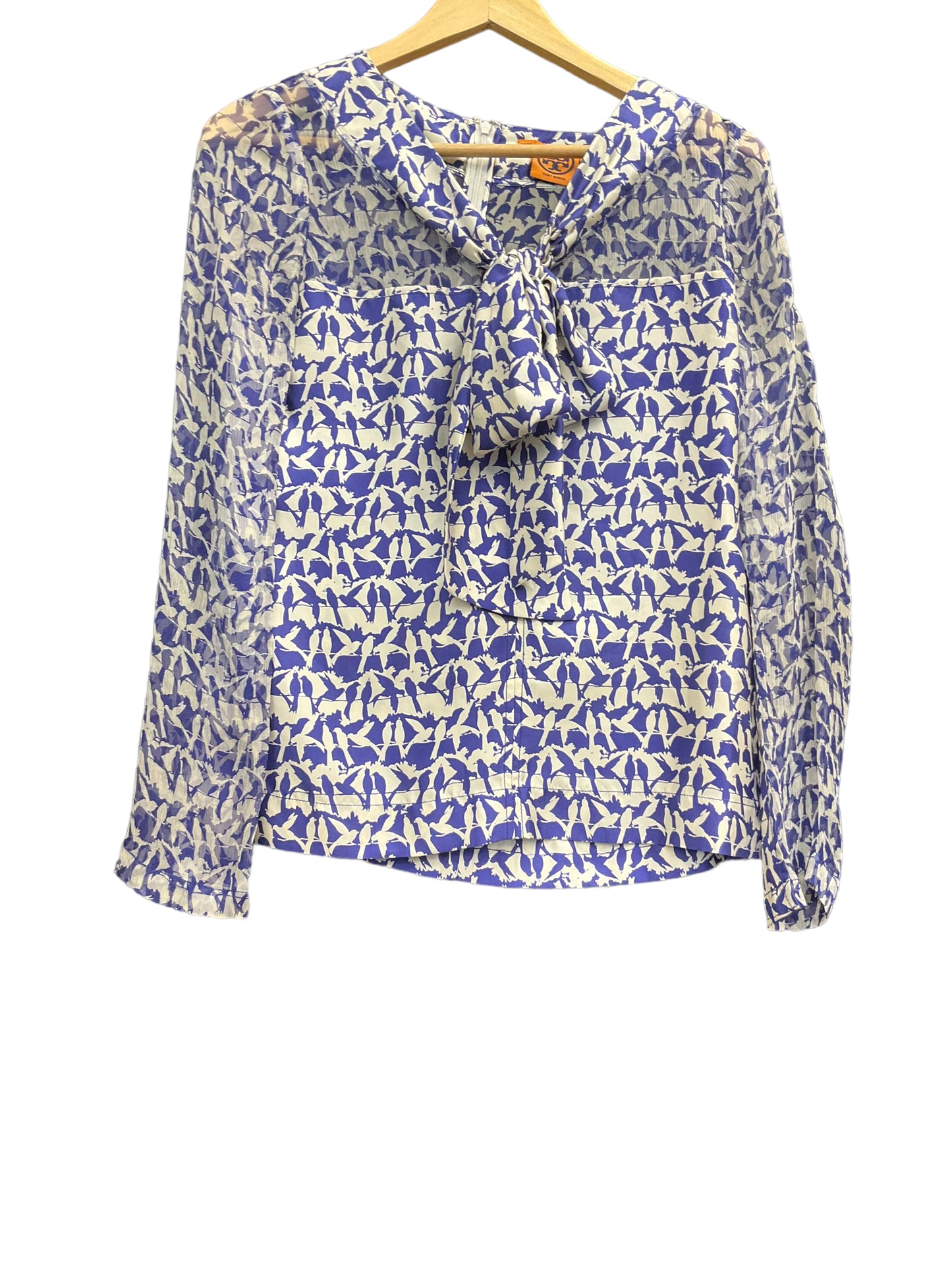 Blouse Long Sleeve By Tory Burch Size: Xs