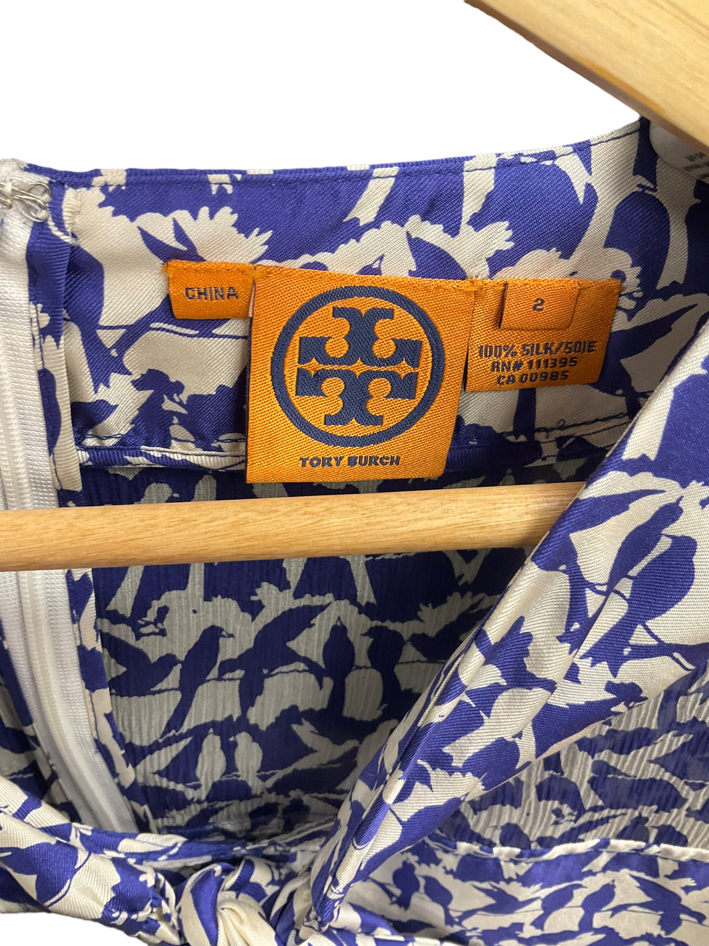 Blouse Long Sleeve By Tory Burch Size: Xs